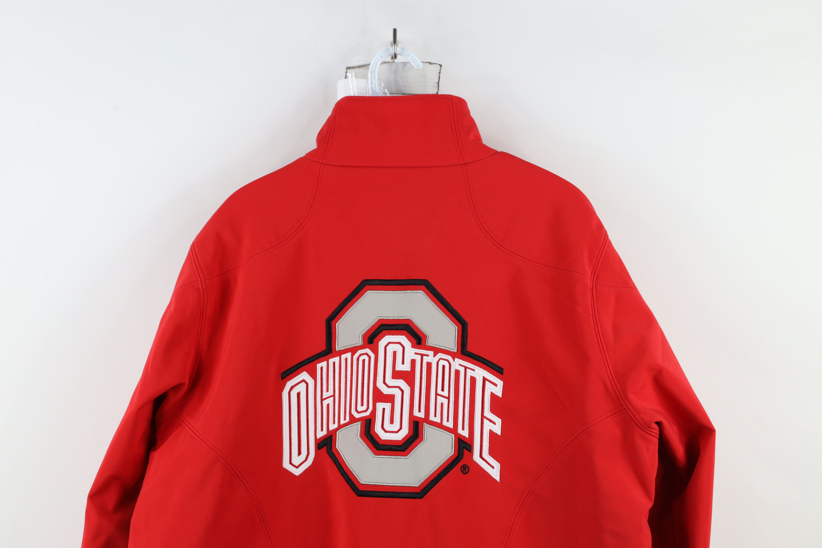 Vintage Vintage Ohio State University Soft Shell Full Zip Jacket Size US L / EU 52-54 / 3 - 15 Thumbnail
