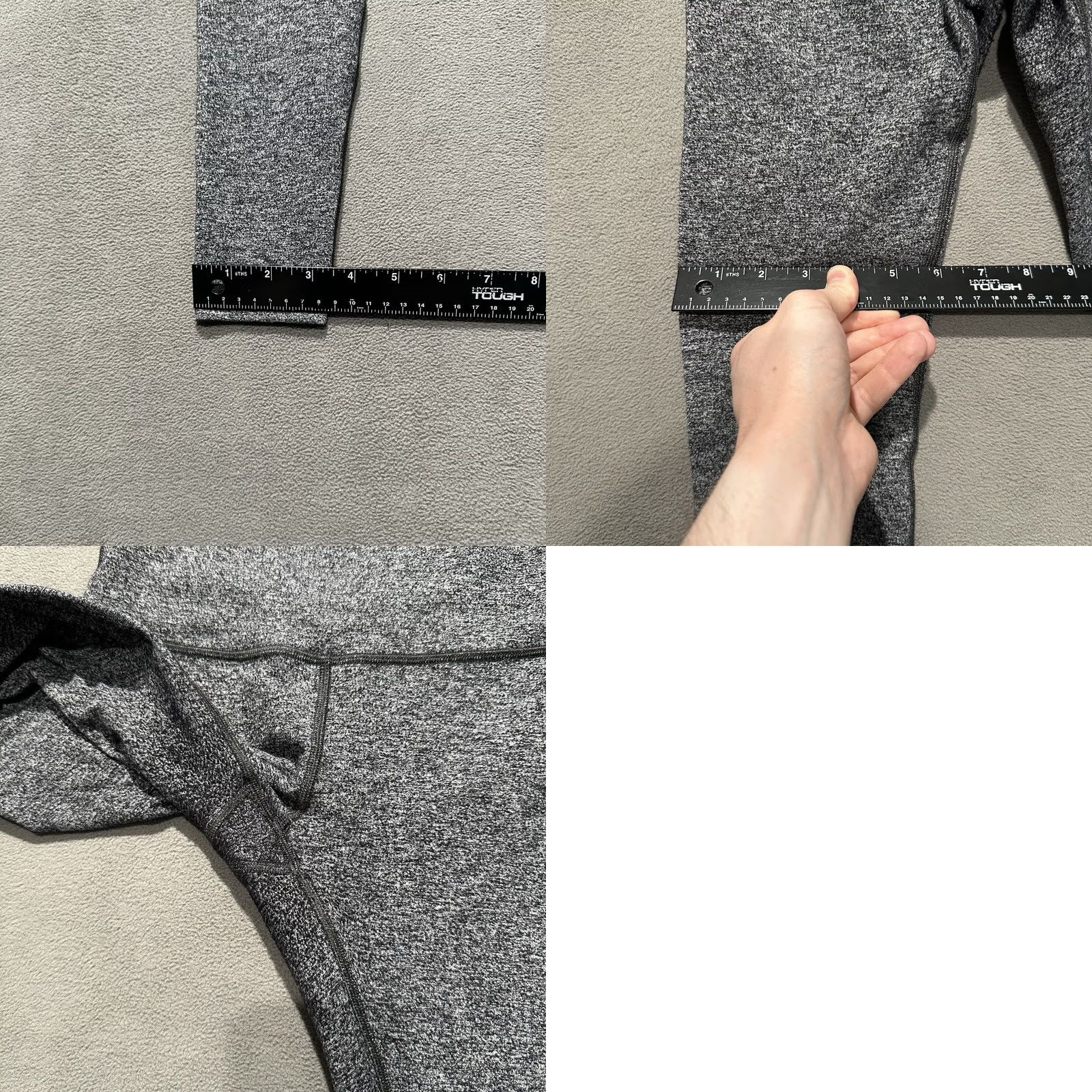 Lululemon Lululemon Leggings Womens 4 Heathered Gray Wunder Train High-Rise Tight LW5AOYS Shirt? Size 27" / US 4 / IT 40 - 8 Thumbnail