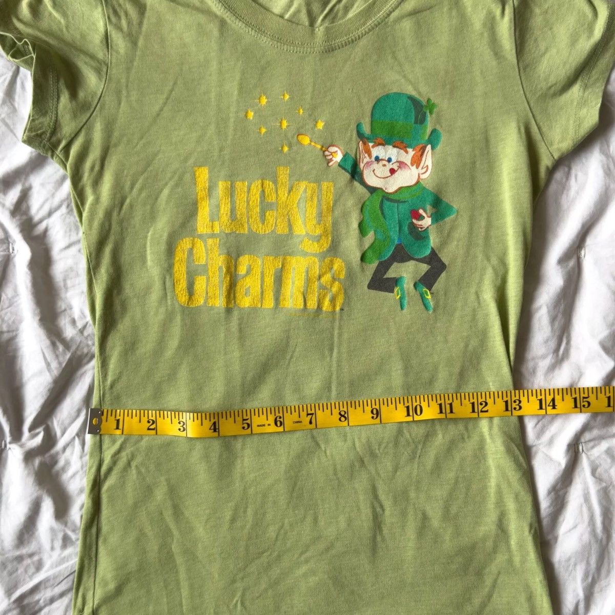 Other Small Lucky Charms Cereal Green Retro Rainbow General Mills Size S / US 4 / IT 40 - 10 Thumbnail