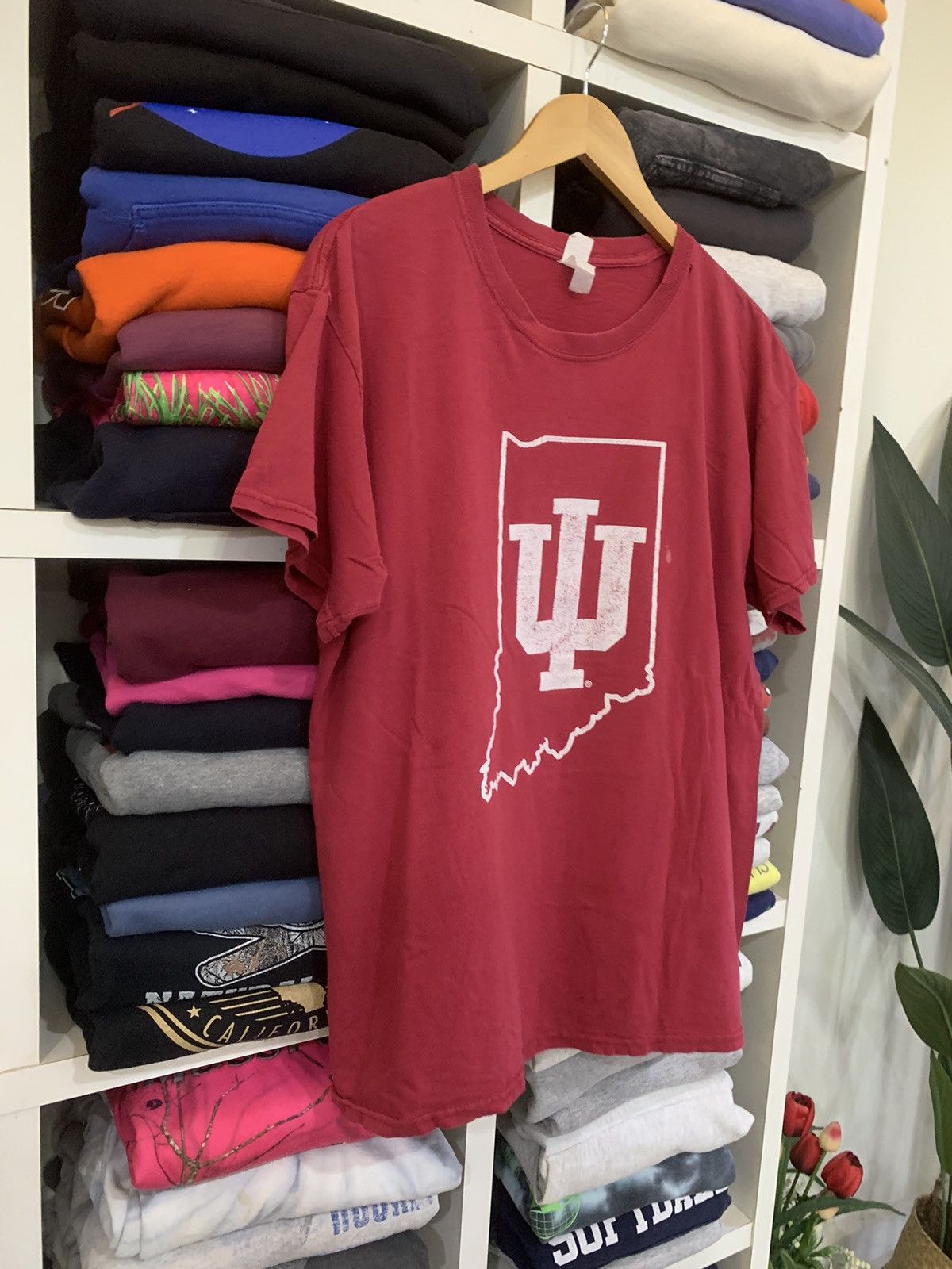 Vintage Vintage Indiana University T-Shirt Size US XL / EU 56 / 4 - 4 Thumbnail
