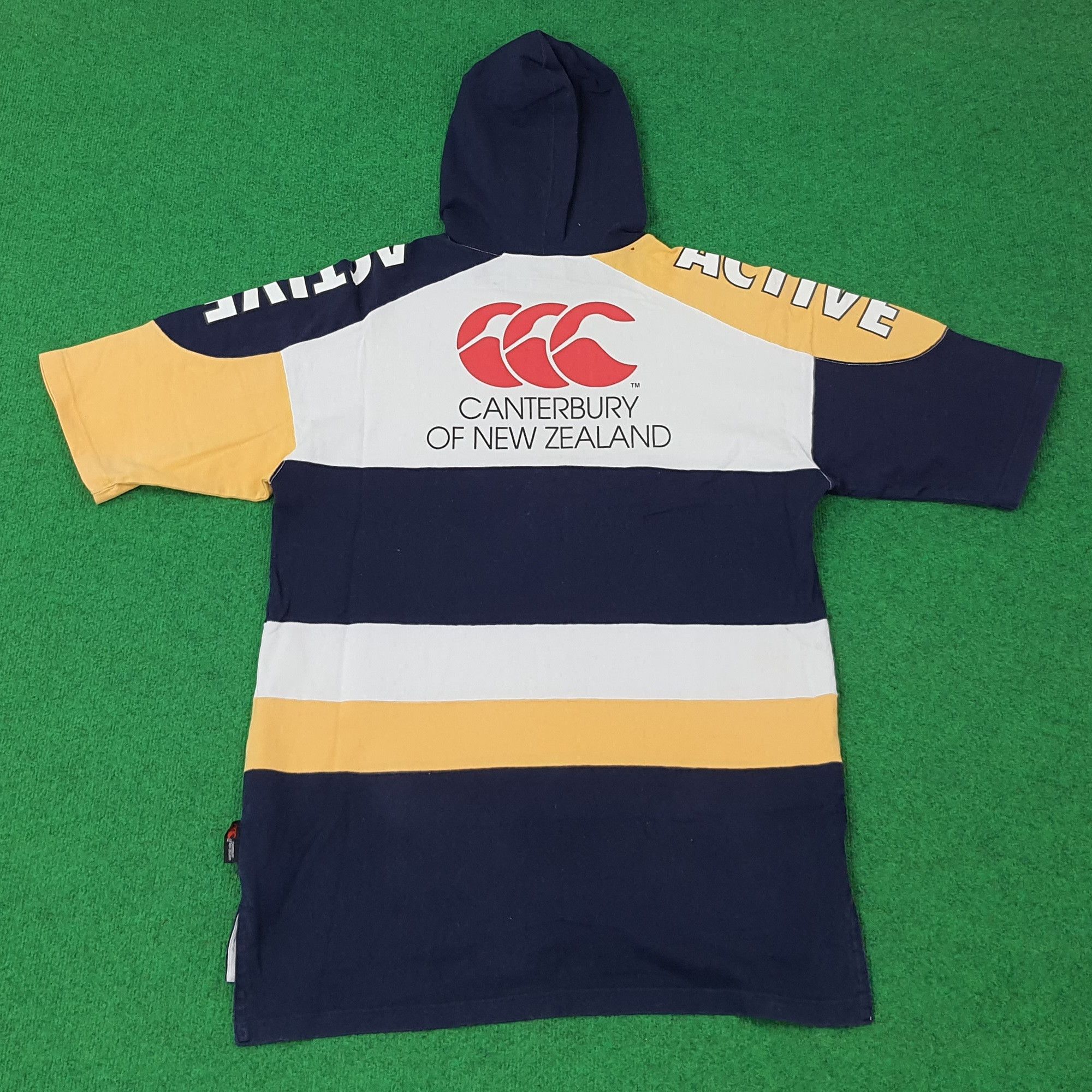 Canterbury of New Zealand Vintage Canterbury Power Authentic Hoodie Tshirt C259N3 Size US L / EU 52-54 / 3 - 3 Thumbnail