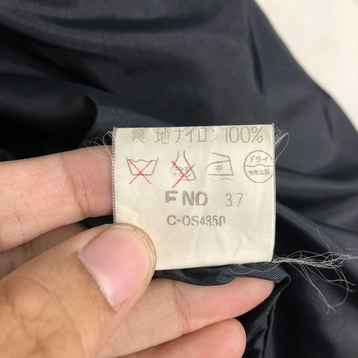 Vintage 🔥VINTAGE WOOL BOMBER JACKET BONDAGE HIDDEN COLLAR BIKER Size US M / EU 48-50 / 2 - 21 Thumbnail