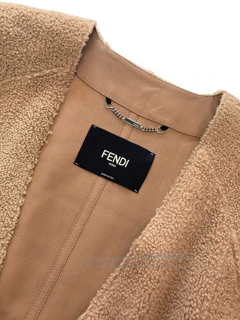 Fendi Fendi Fur and leather integrated coat, reversible Size XS / US 0-2 / IT 36-38 - 6 Thumbnail