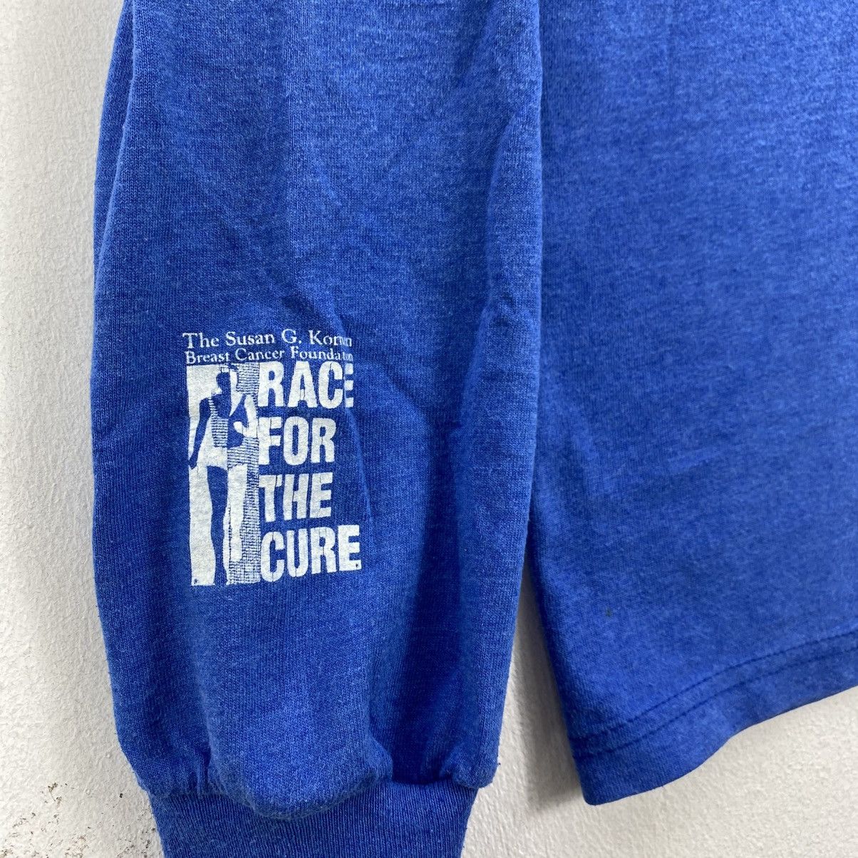 Vintage Vintage 90s Ford Race For The Cure Blue Long Sleeve Tee M Size US M / EU 48-50 / 2 - 4 Thumbnail