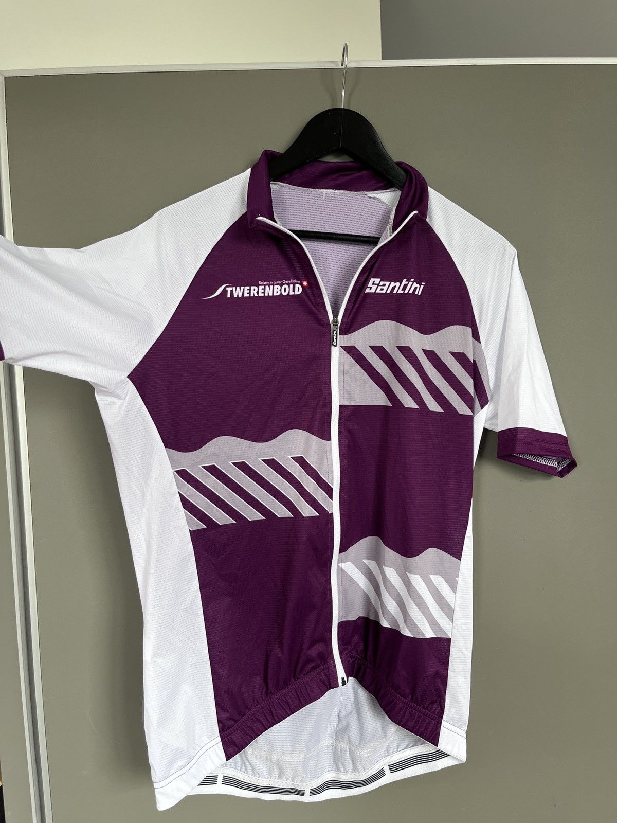 Other Santini SMS Twerenbold Cycling Jersey Size US L / EU 52-54 / 3 - 2 Thumbnail