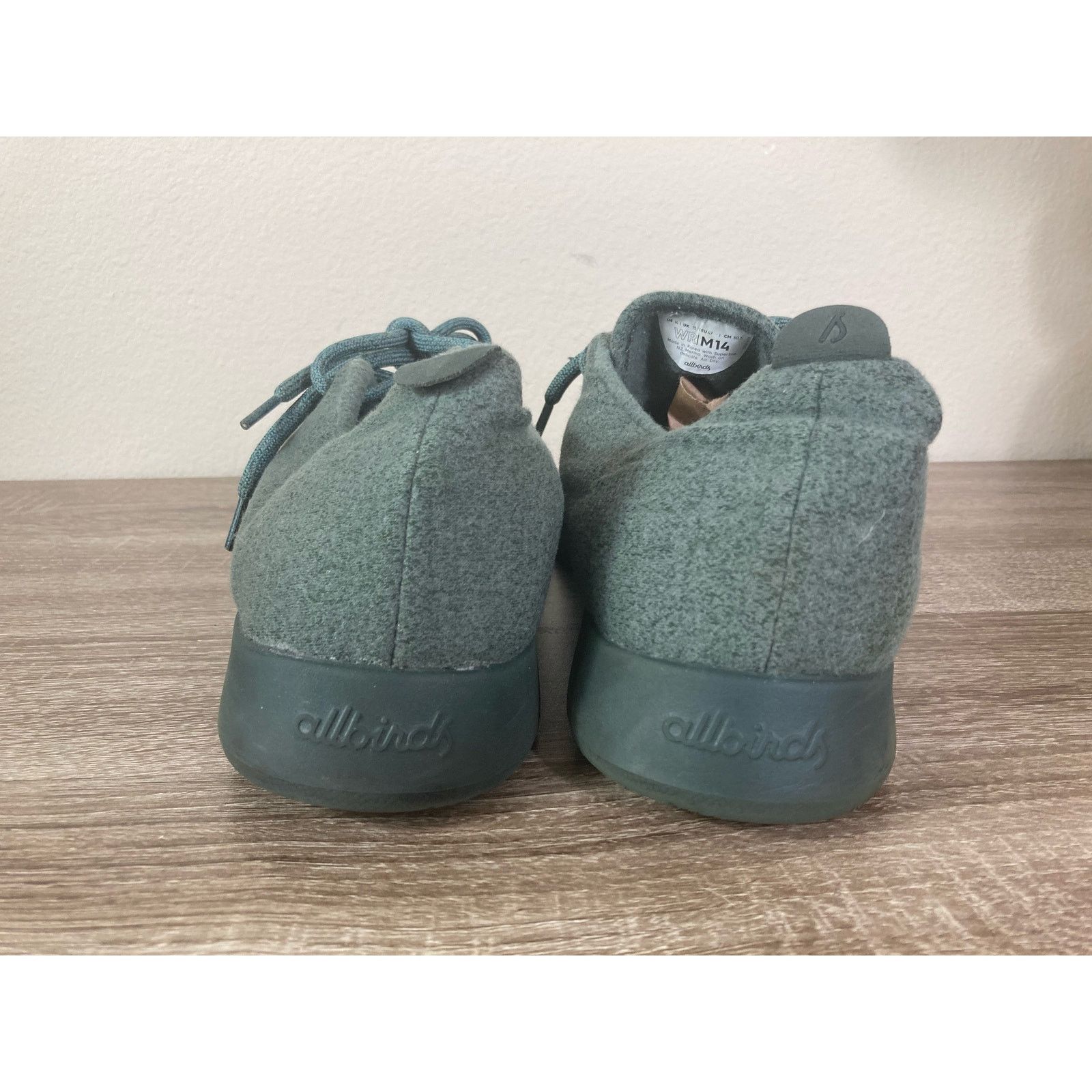 Allbirds Allbirds Wool Shoes Green Sneakers Mens Runners Size 14 Size US 14 / EU 47 - 7 Thumbnail