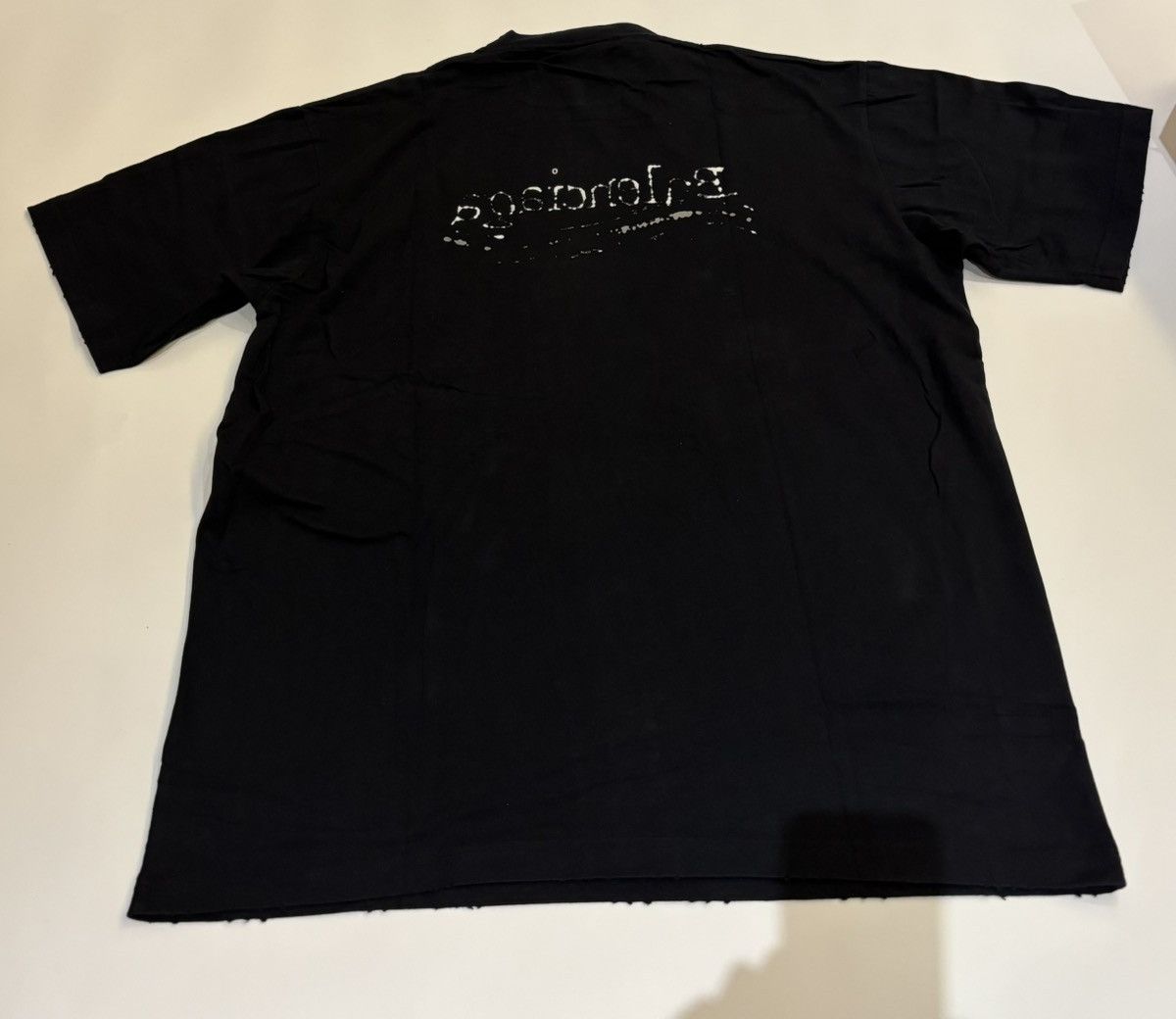 Balenciaga Balenciaga Hand Drawn Large Fit Tee Size US XL / EU 56 / 4 - 2 Thumbnail