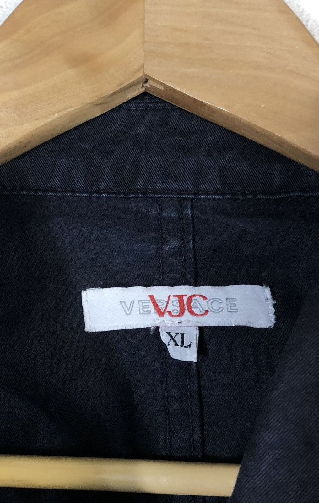 Versace Versace 00s Vintage Jeans Couture Stoned Cotton Jacket Size US L / EU 52-54 / 3 - 7 Thumbnail