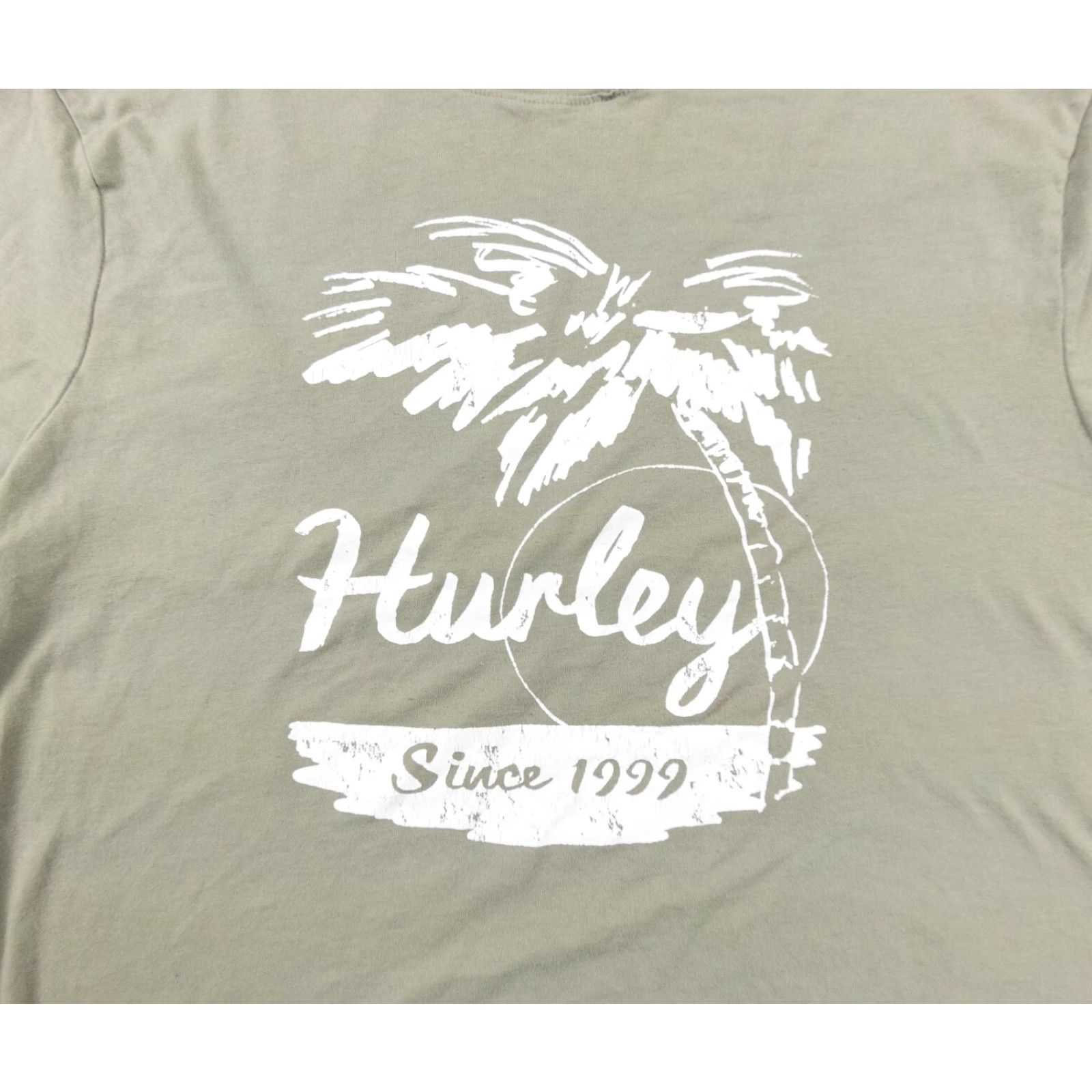 Hurley Hurley Men's Small Green Short Sleeve T-Shirt Brand Graphic Tee Surf Beach Casual All Seasons Button Size US S / EU 44-46 / 1 - 2 Thumbnail