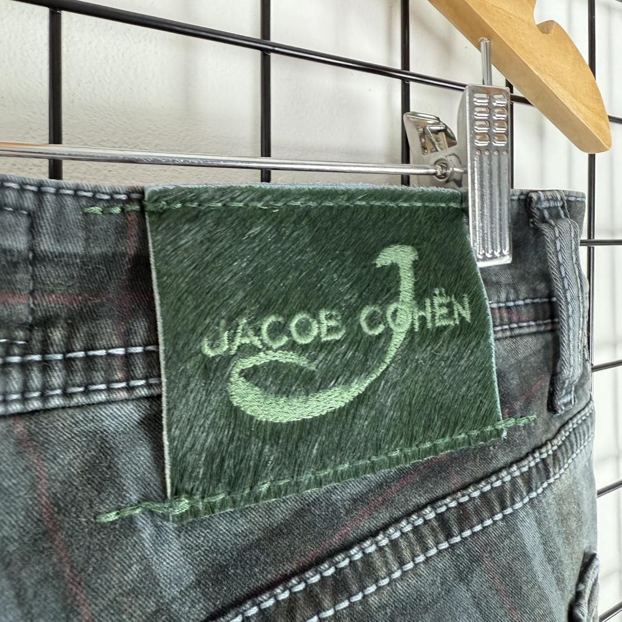 Jacob Cohen Jacob Cohen Trousers Luxury Bottoms Mens Checkered Print Size US 32 / EU 48 - 5 Thumbnail