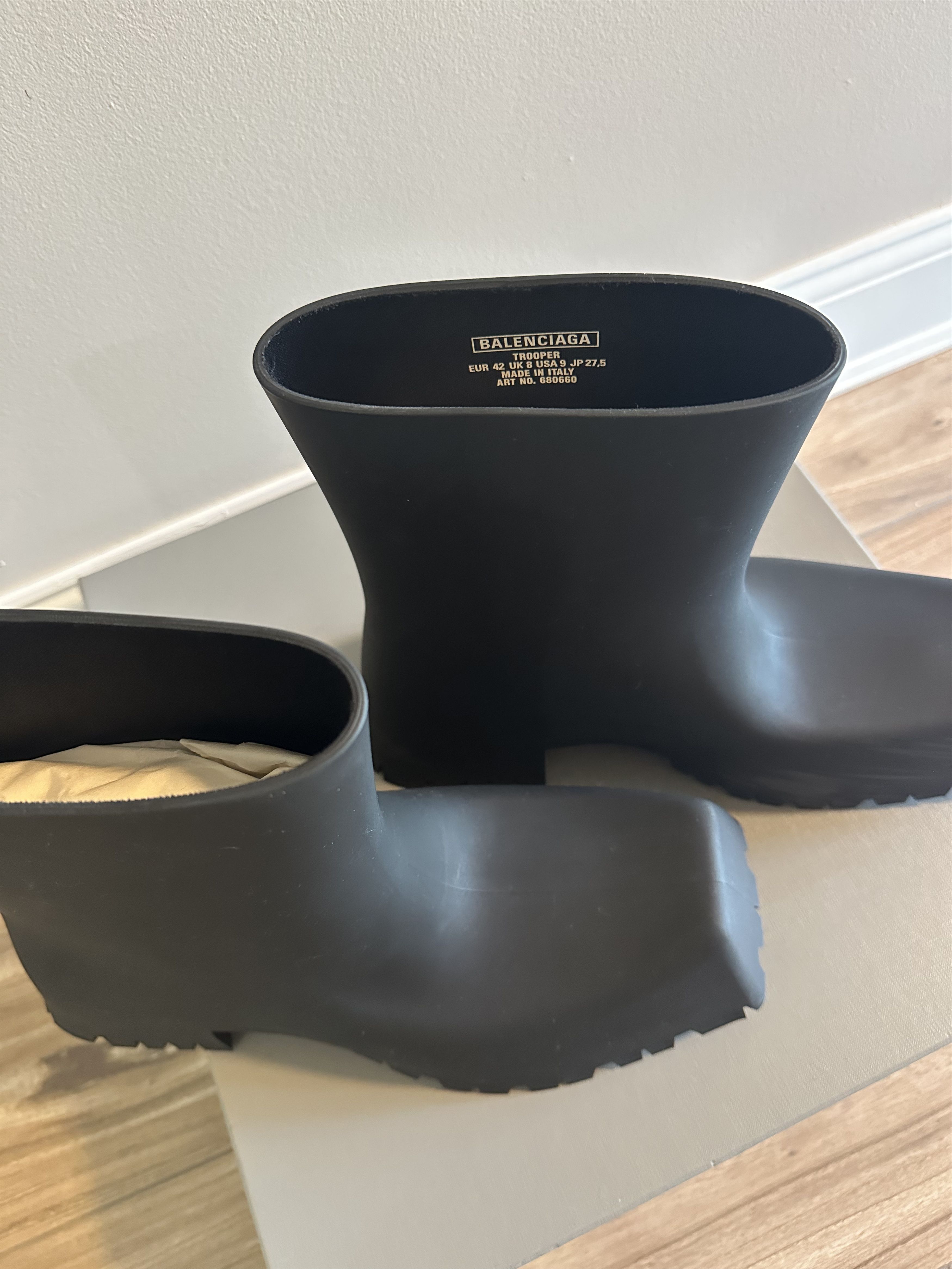 Balenciaga Balenciaga Trooper Boots Size US 9 / EU 42 - 4 Thumbnail