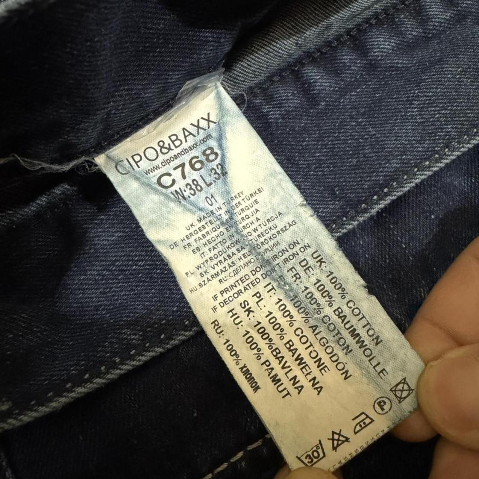 True Religion Cipo & Baxx denim jeans with unique stitching and design Size US 38 / EU 54 - 8 Thumbnail