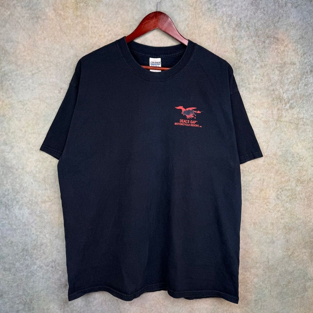 Vintage VTG Y2K Biker Snake Dragon T Shirt Sz XL Black Choppers Size US XL / EU 56 / 4 - 2 Thumbnail