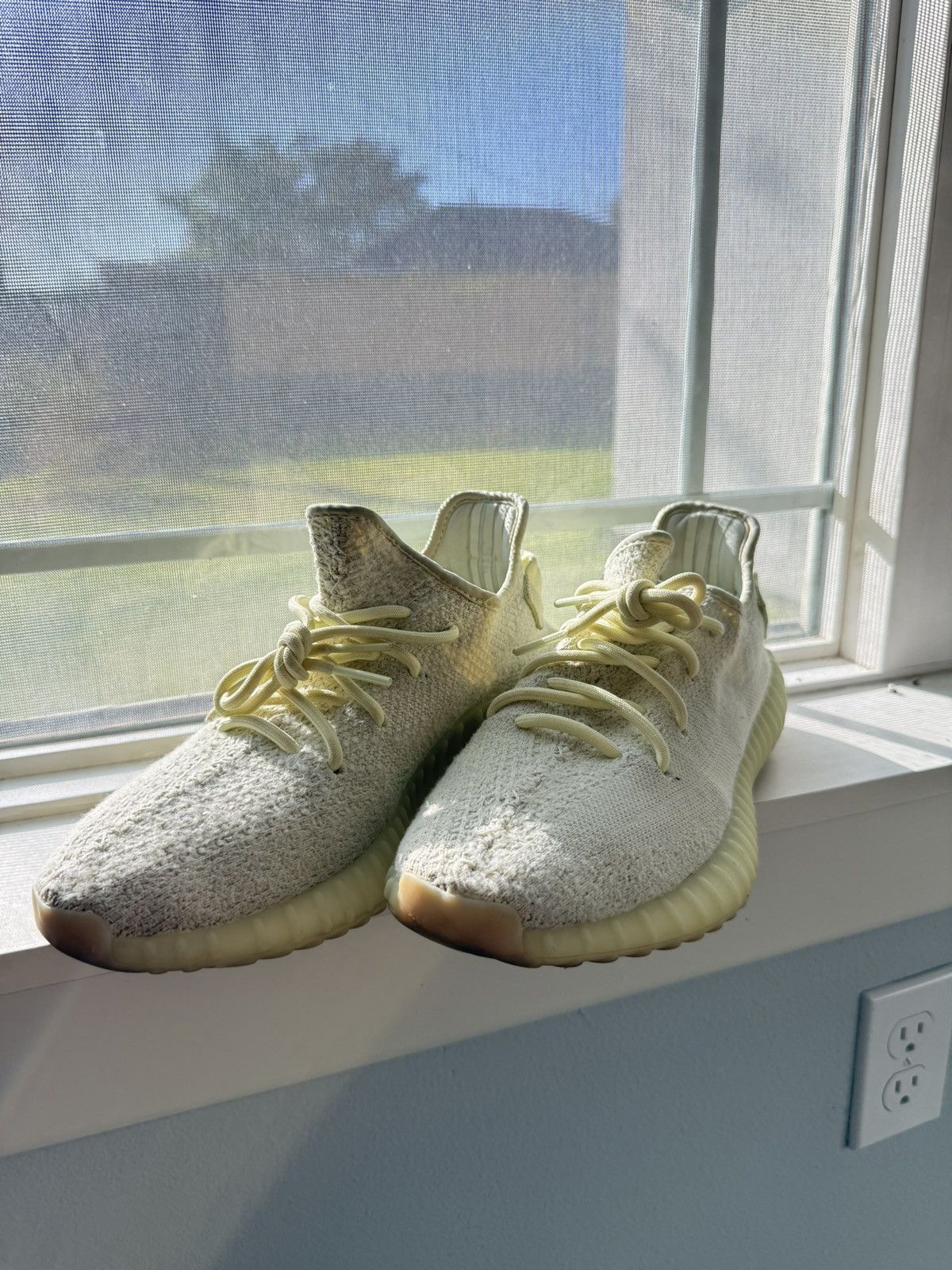 Adidas × Y's Yeezy Boost 350 Butter Size US 9 / EU 42 - 1 Thumbnail
