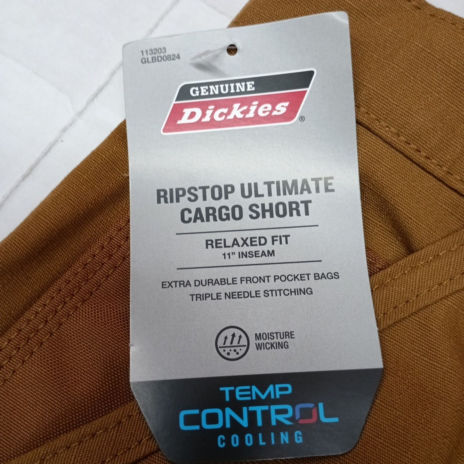 Dickies Dickies Ripstop Cargo Shorts Men’s Size 38 Brown Relaxed Fit Size US 38 / EU 54 - 2 Thumbnail