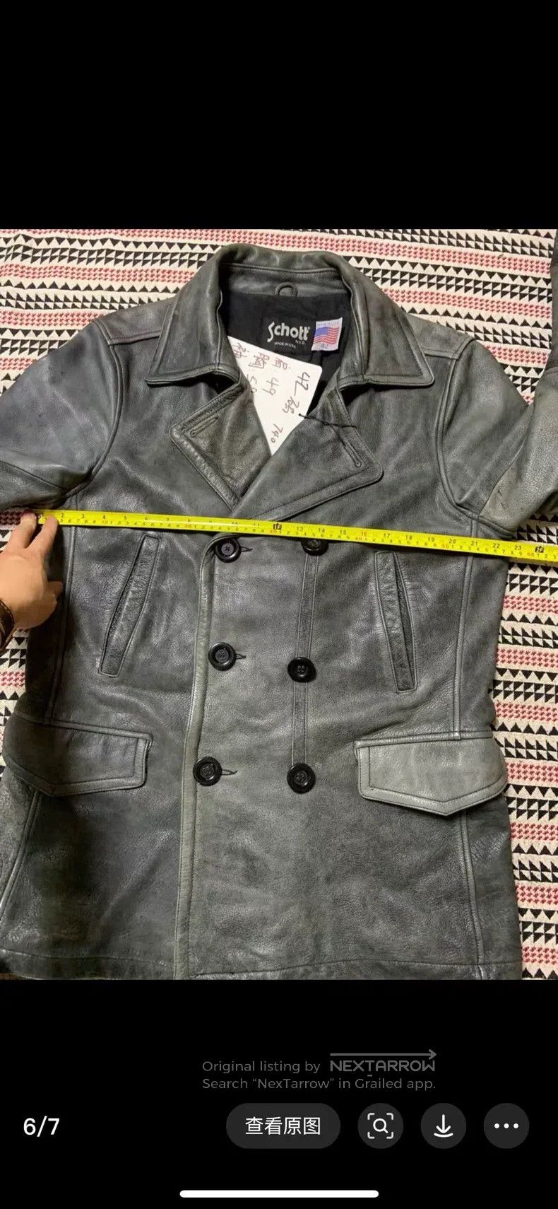 Schott Schott 740 leather coat Size US S / EU 44-46 / 1 - 6 Thumbnail