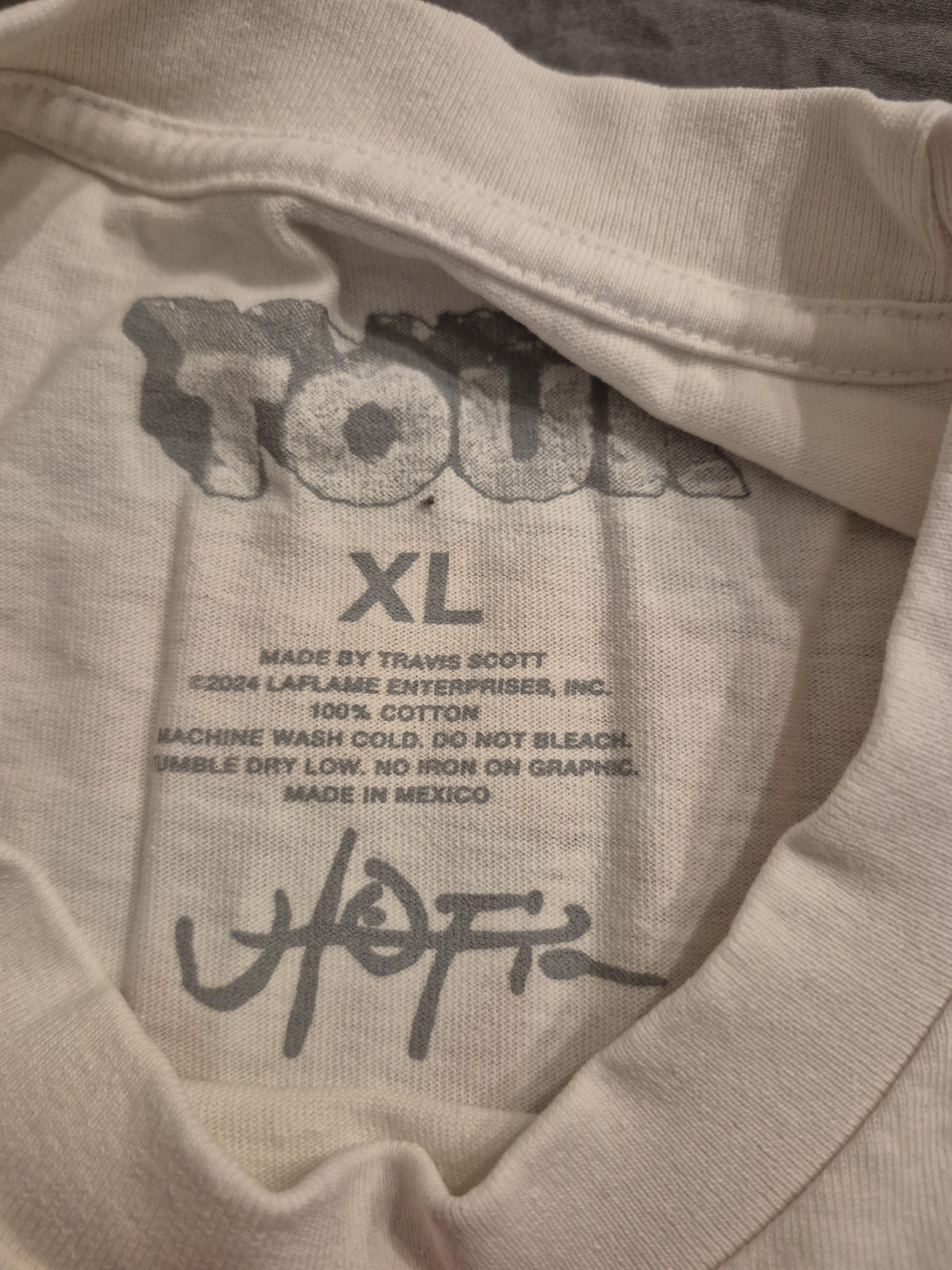 Travis Scott Travis Scott Circus Maximus Utopia Tour Tee Size XL Size US XL / EU 56 / 4 - 3 Thumbnail
