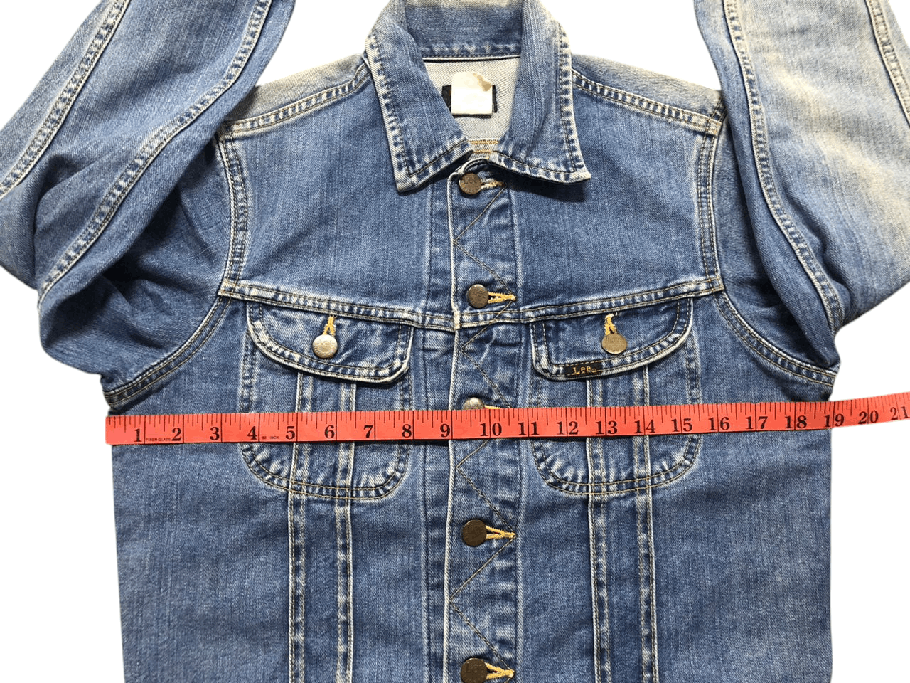 Lee Vintage Lee Left Hand Denim Truckers Jacket Faded Size US S / EU 44-46 / 1 - 18 Thumbnail