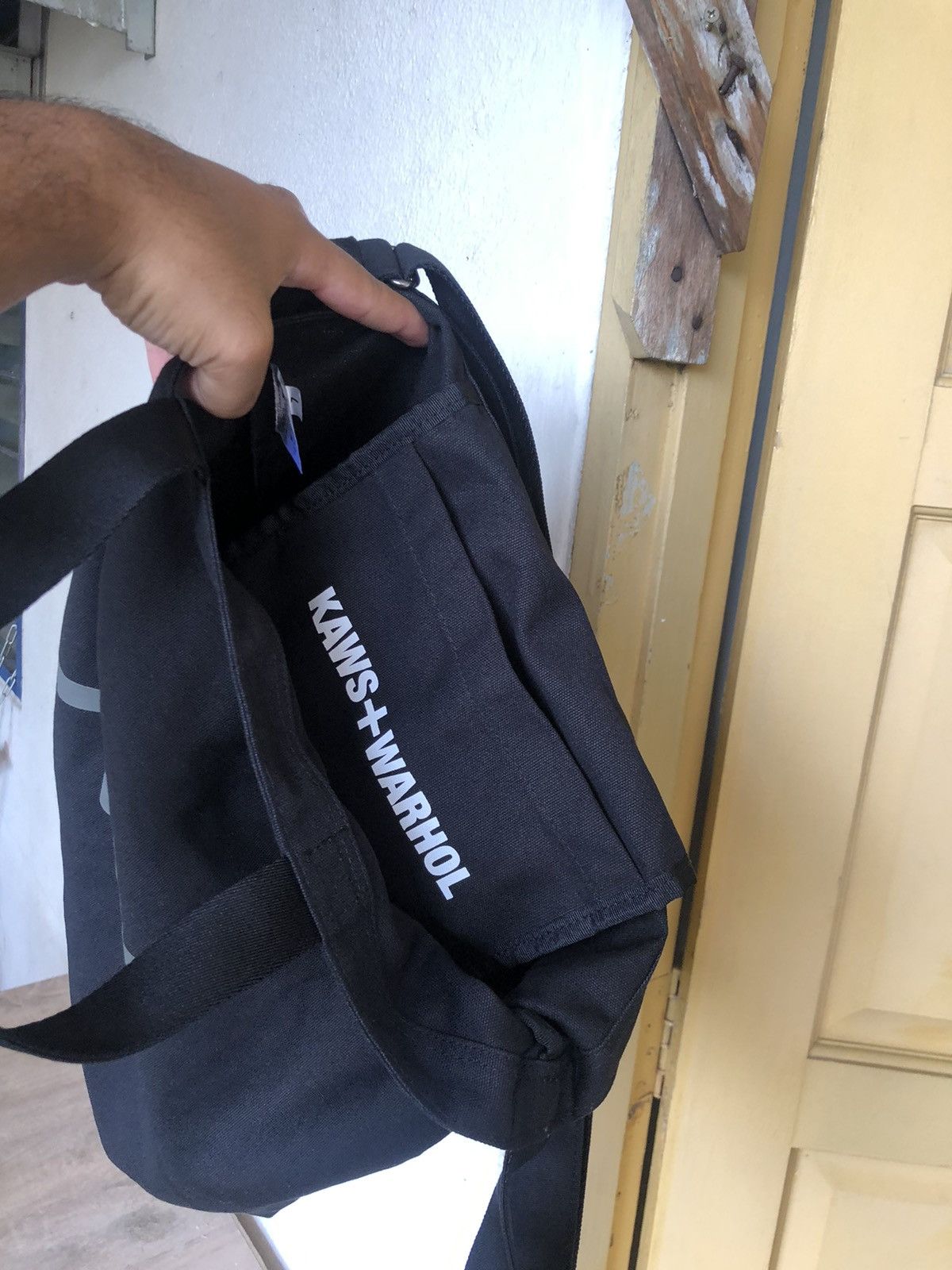 Kaws Rare❗️Kaws x Andy Warhol Cross body Bag/ Tote Bag Size ONE SIZE - 19 Thumbnail