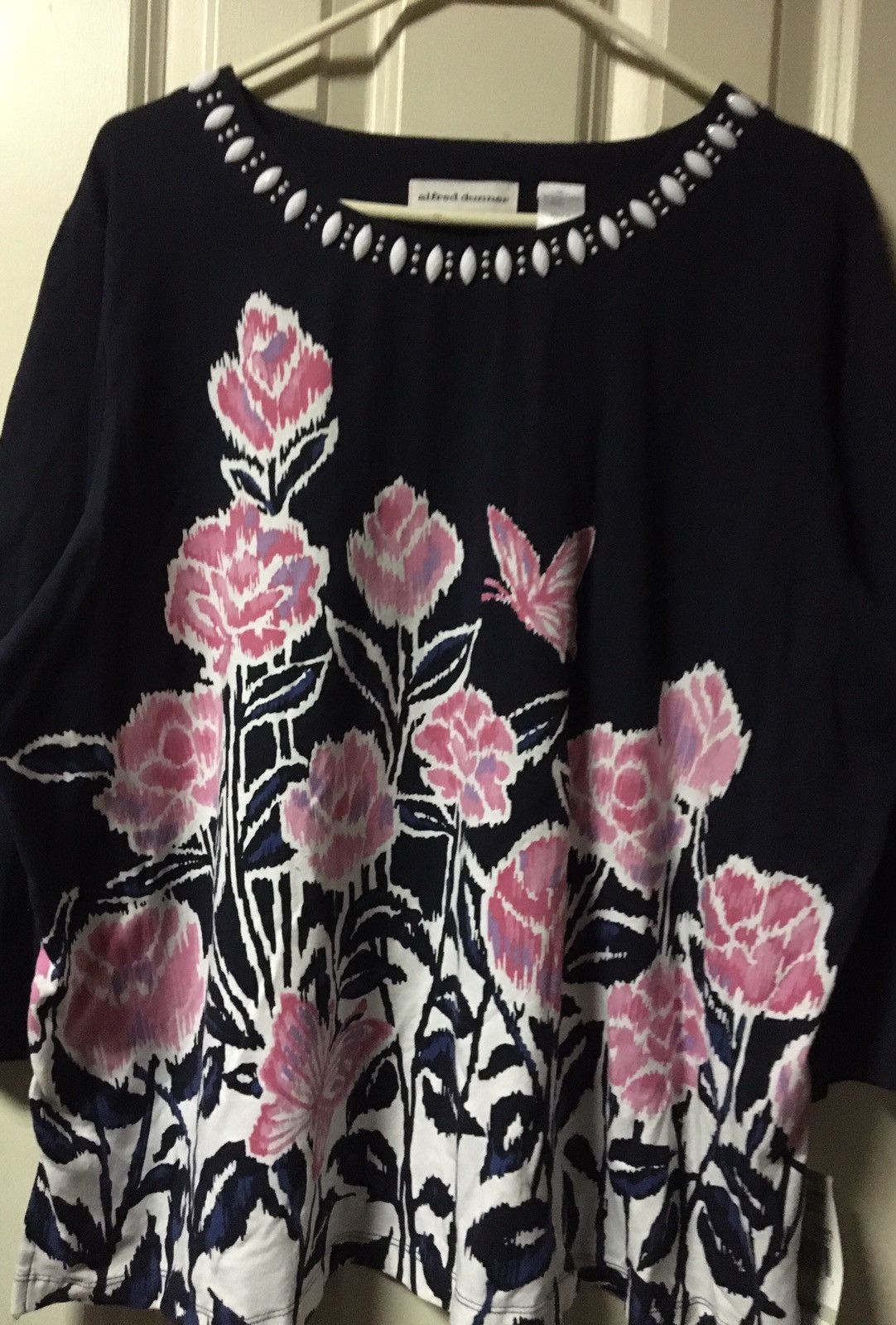 Other Brand New Alfred Dunner Women’s Top 1X New With Tags Size XL / US 12-14 / IT 48-50 - 5 Thumbnail