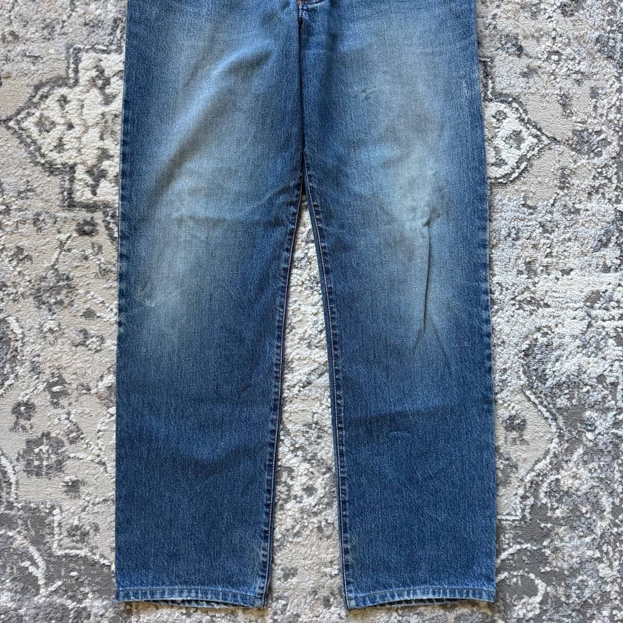 Dolce & Gabbana Crazy Vintage Dolce & Gabbana Straight Heavy Relaxed Jeans Size US 34 / EU 50 - 4 Thumbnail