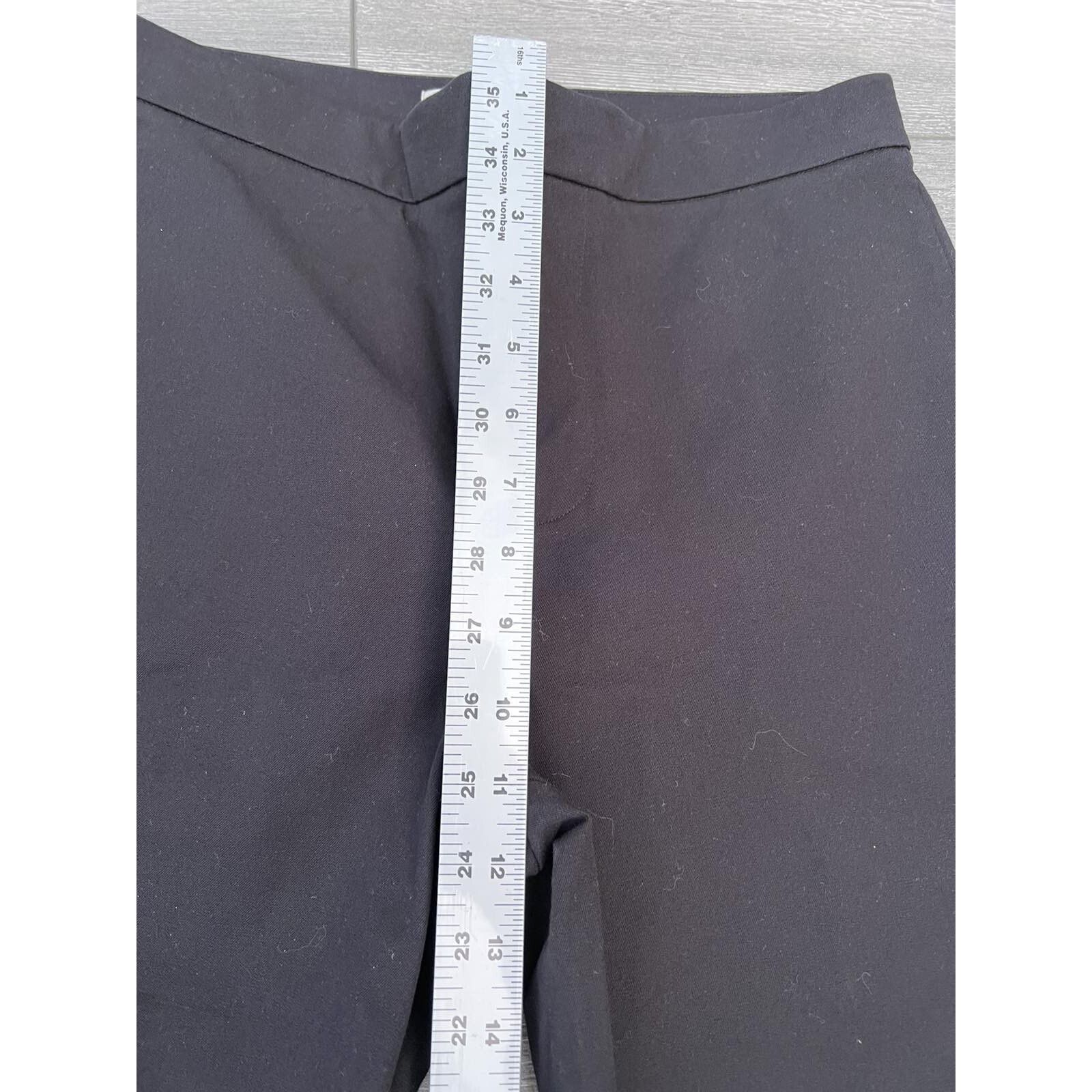 Everlane EVERLANE women's classic Black pants, black, Size 8 A000317 Size 30" / US 8 / IT 44 - 4 Thumbnail