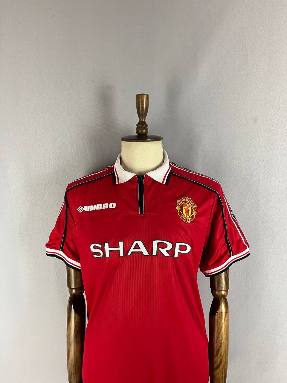 Umbro Manchester United Umbro Tee T Shirt Polo Beckham 7 Jersey Size US XXL / EU 58 / 5 - 2 Thumbnail