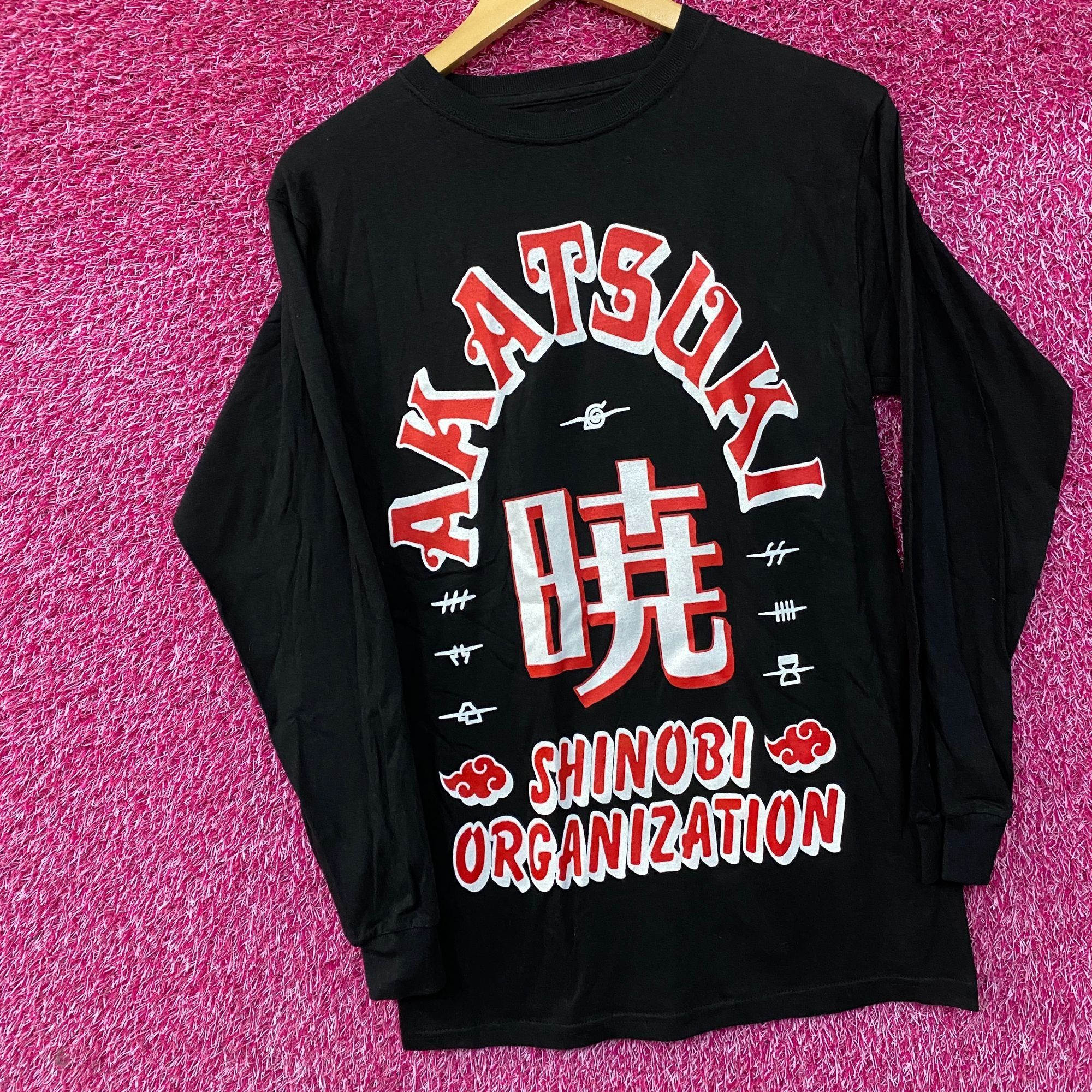 Ripple Junction Naruto Shippuden Akatauki Shinobi Organization Long Sleeve T Size US S / EU 44-46 / 1 - 3 Thumbnail