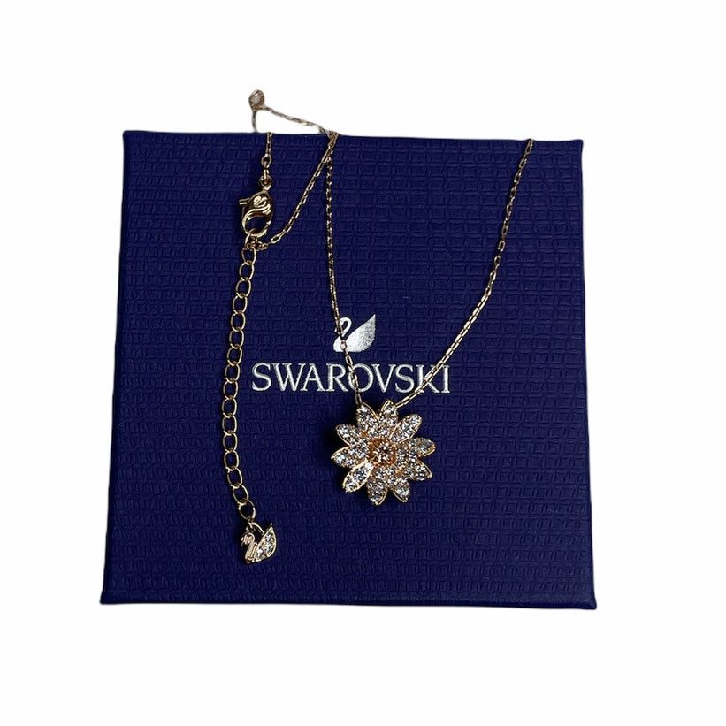Swarovski Swarovski Crystal Eternal Flower Pink Pendant Necklace Size ONE SIZE - 3 Thumbnail