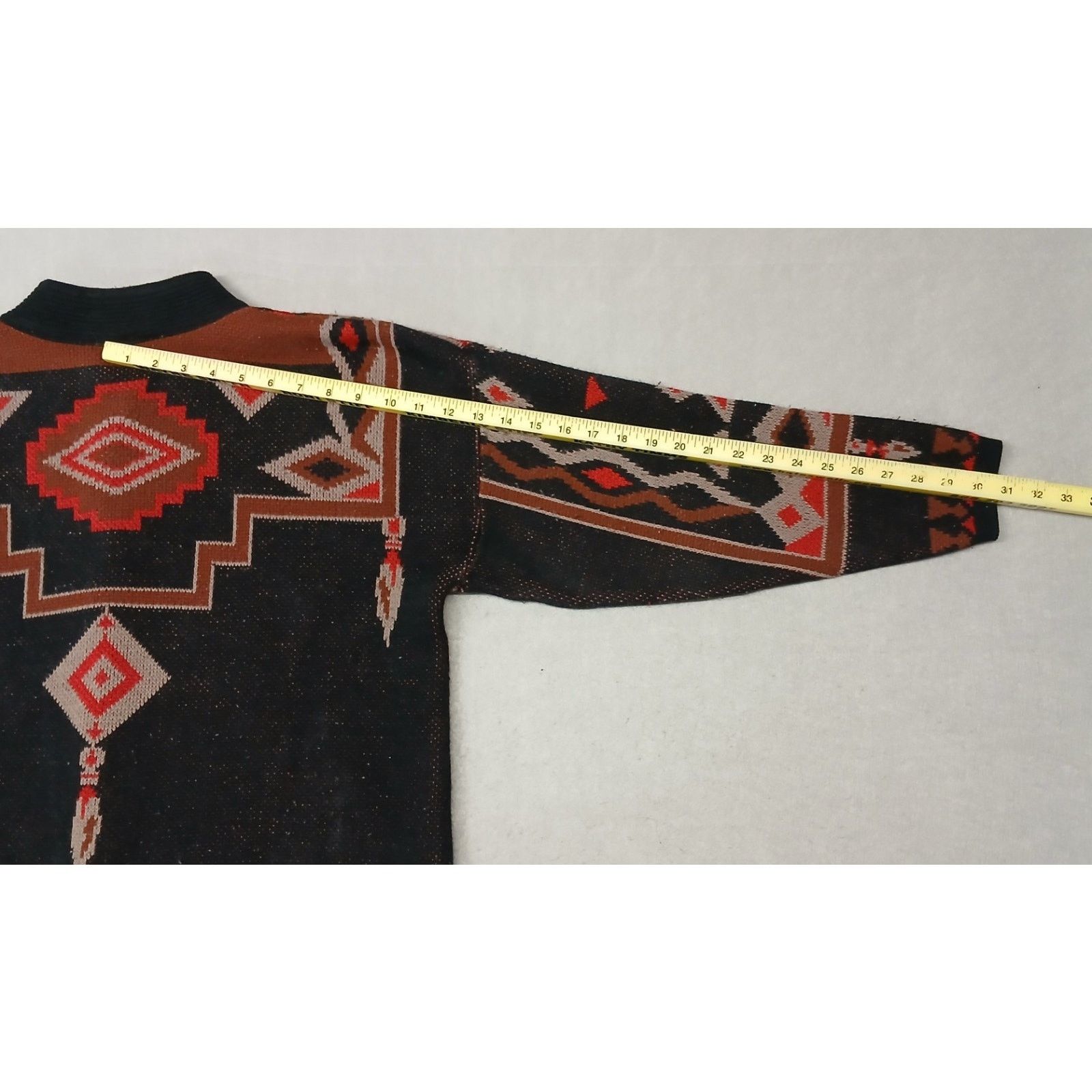 Other Southern Lady (No Size) Aztec Southwestern Button Cardigan Size L / US 10 / IT 46 - 2 Thumbnail