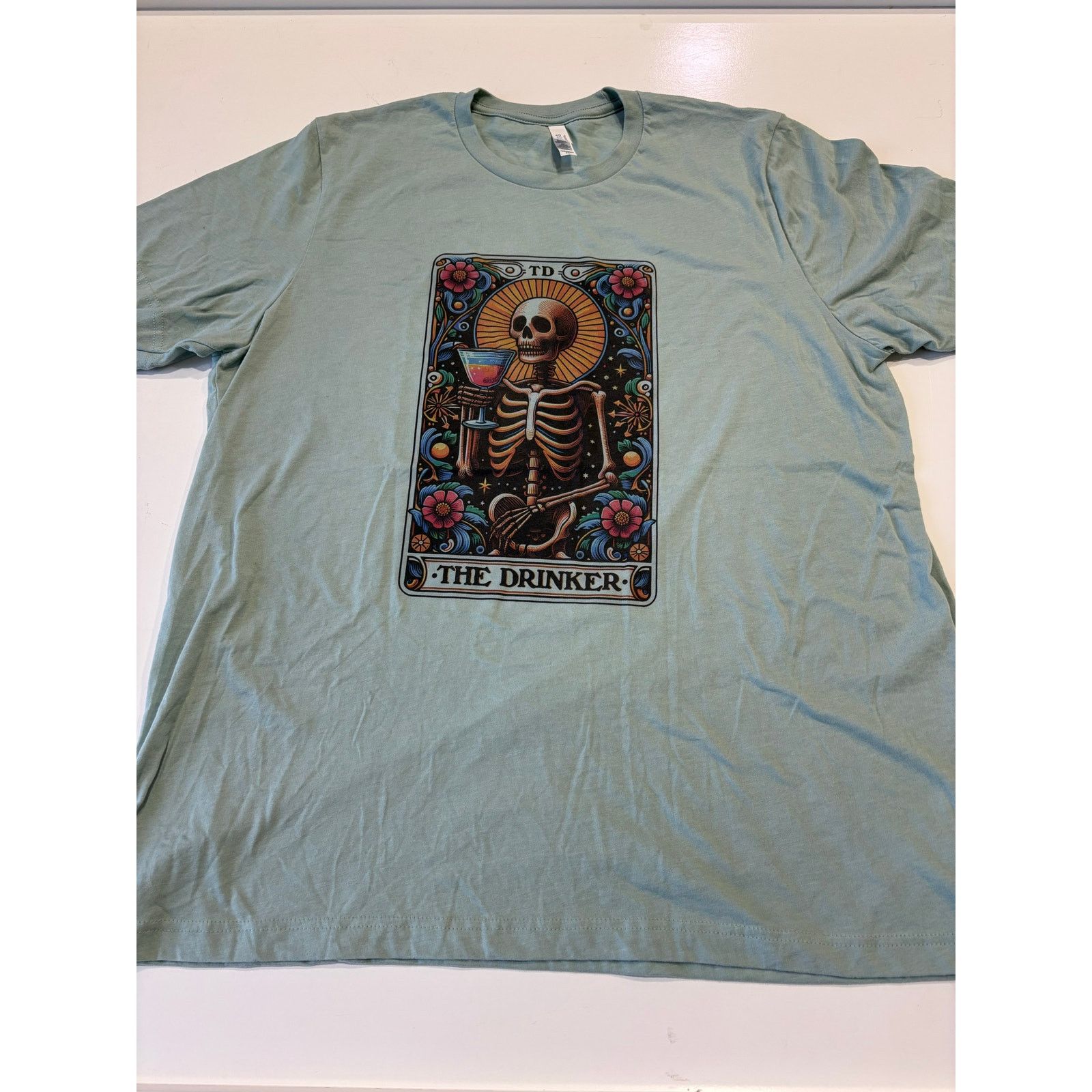 Other The Drinker Tarot Card T-shirt - XXL Size XXL / US 16-18 / IT 52-54 - 2 Thumbnail