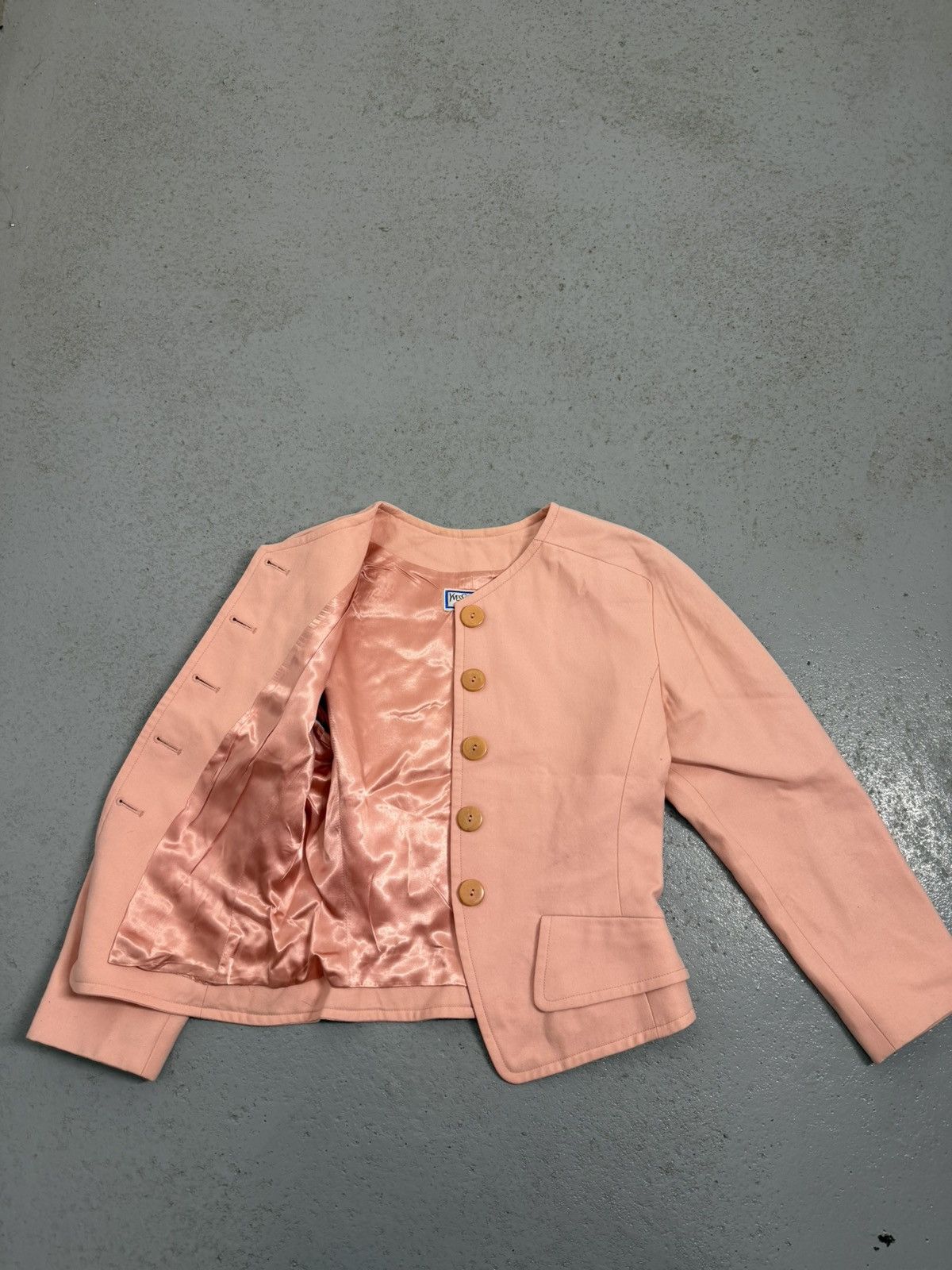 Yves Saint Laurent Vintage Yves Saint Laurent YSL Blazer Size M / US 6-8 / IT 42-44 - 11 Thumbnail