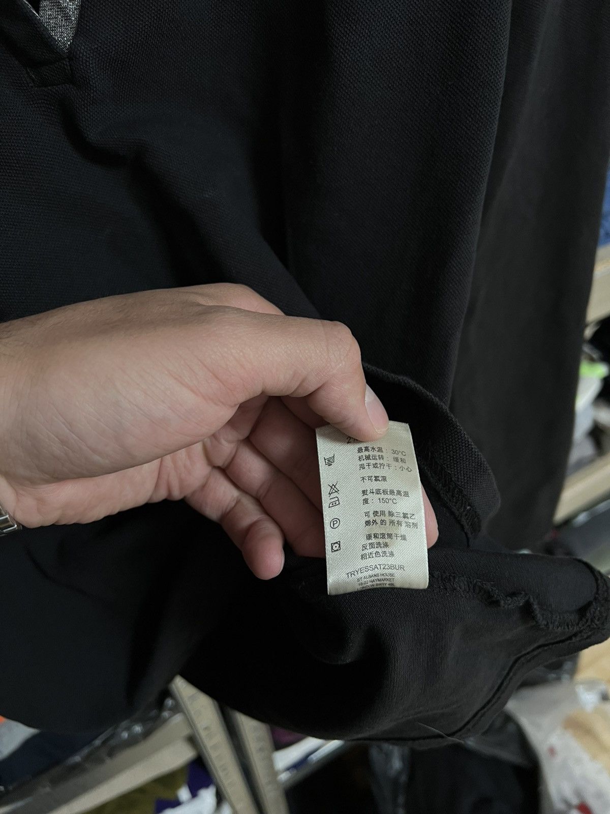 Burberry × Vintage Burberry London Nova Check Long Sleeve Polo Shirt Size L Size L / US 10 / IT 46 - 5 Thumbnail