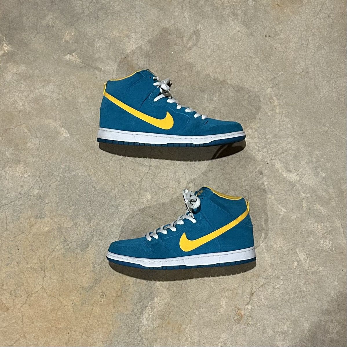 Nike Nike Dunk High Pro SB Tropical Teal 2013 US 12 Size US 12 / EU 45 - 2 Thumbnail
