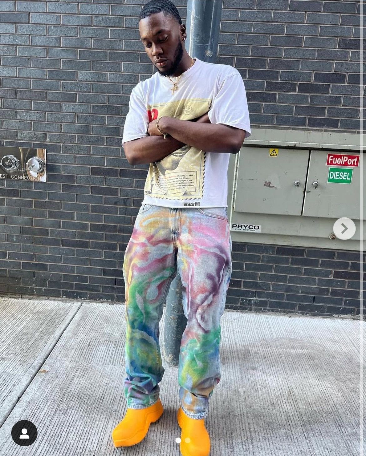 Other Custom Rainbow Levi’s Size US 34 / EU 50 - 3 Thumbnail