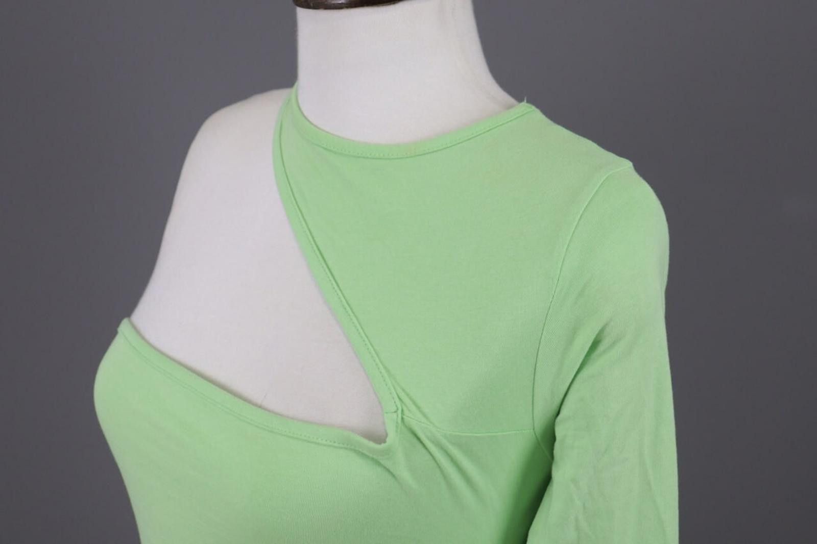 Karl Kani Karl Kani Embroidered Asymmetrical One Shoulder Shirt Size S Size S / US 4 / IT 40 - 10 Thumbnail