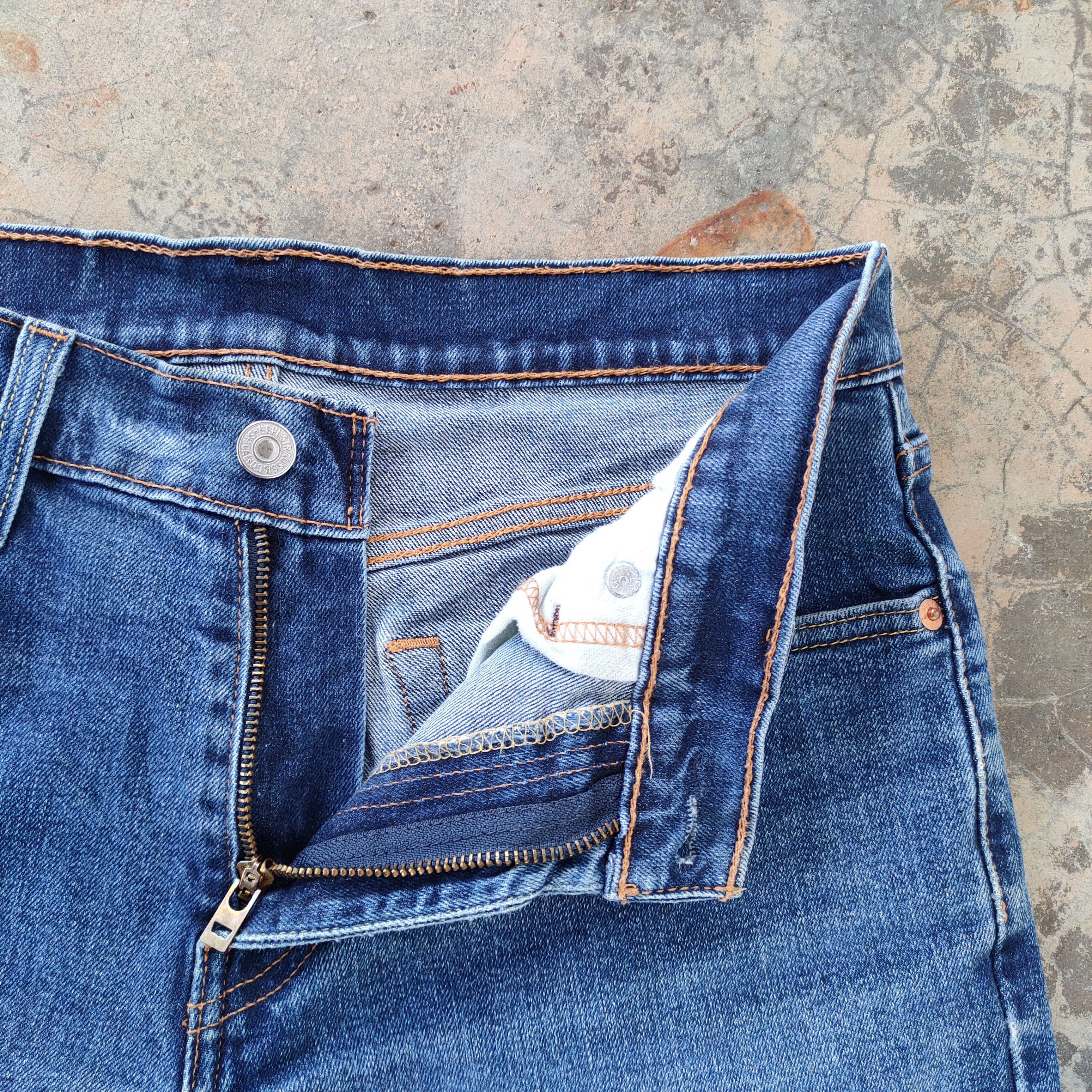 Jean × Levi's W31 LEVI'S 541 FADED SKINNY JEANS DENIM PANTS Size US 31 - 6 Thumbnail