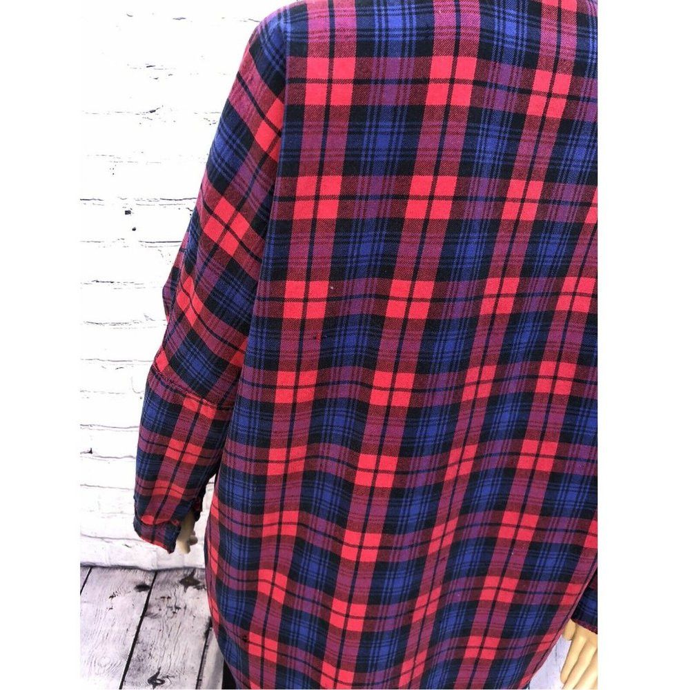 Other New LF Carmar Vintage Stonewashed Flannel Boyfriend Shirt O Size XS / US 0-2 / IT 36-38 - 4 Thumbnail