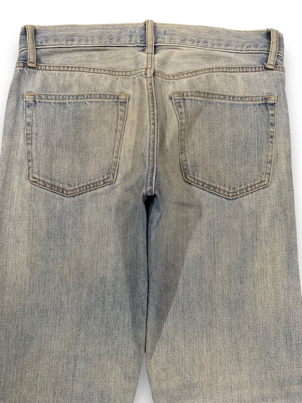 Jun Takahashi Vintage Uniqlo UJ Selvedge Mud Wash Regular Straight Jeans Size US 32 / EU 48 - 12 Thumbnail