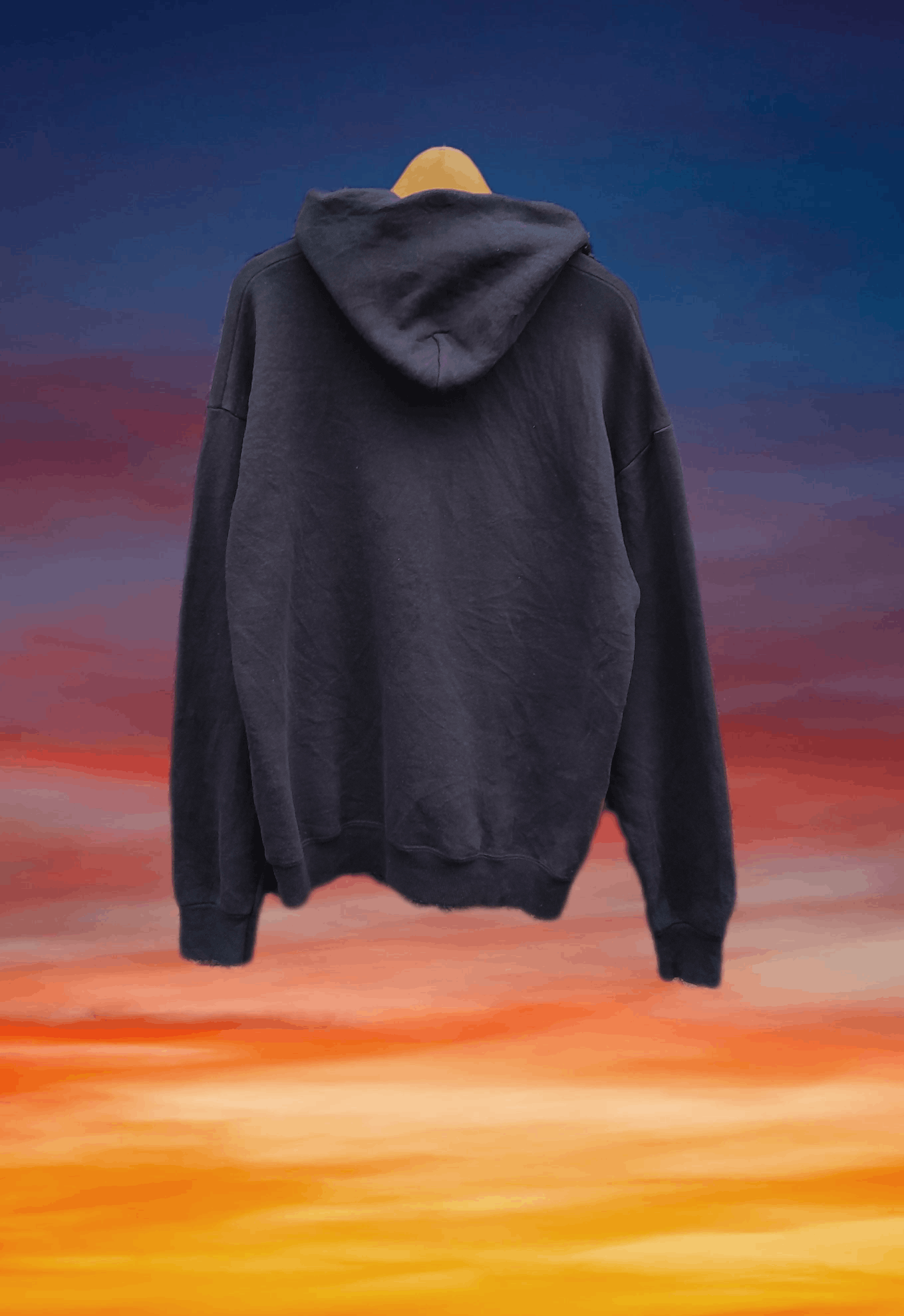 Lee Vintage 90s Streetwear Lee blank hoodie rap tee style Size US L / EU 52-54 / 3 - 2 Thumbnail