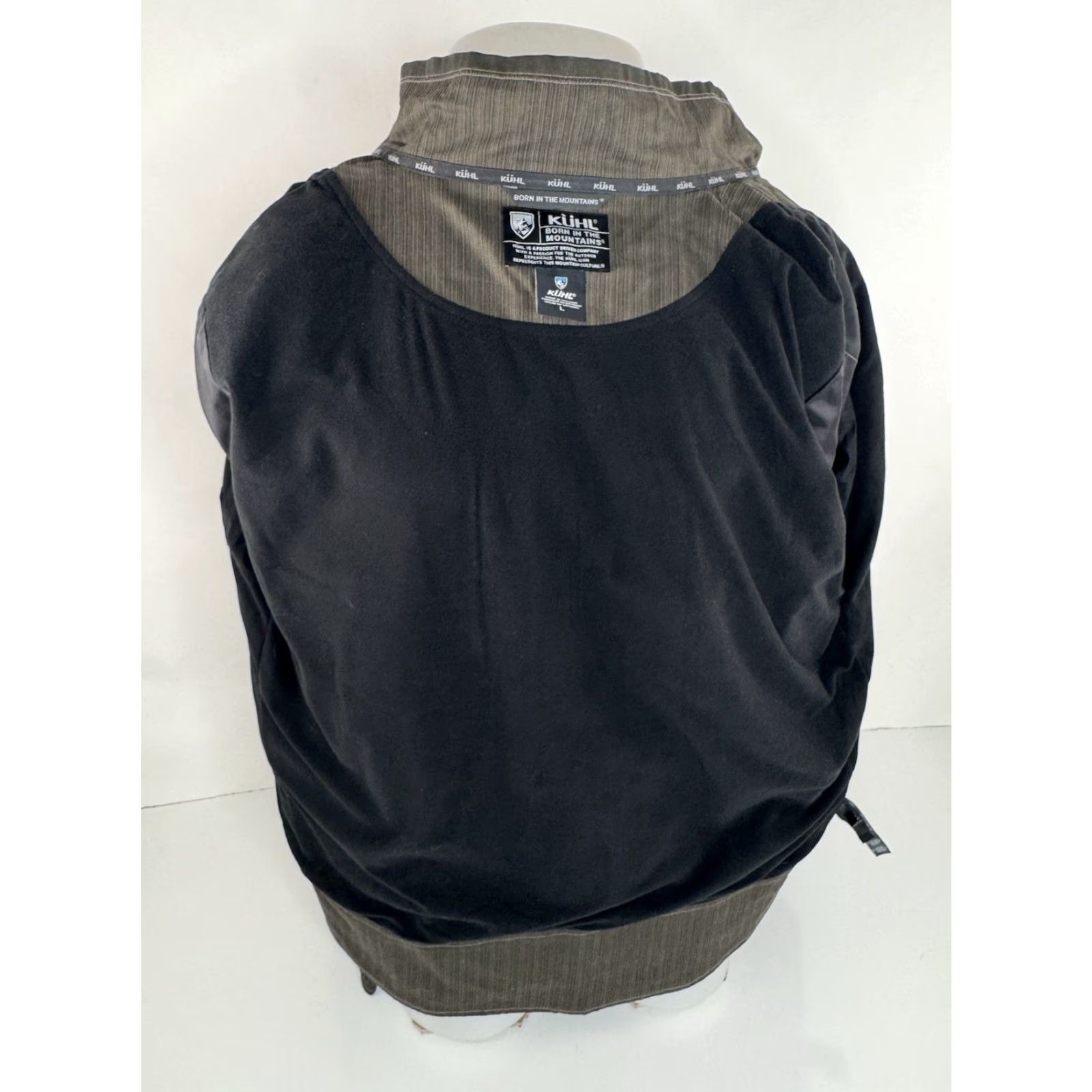 Vintage KUHL BURR Jacket Mens L Gun Metal Patina Dye NEW w TAG LL Size US L / EU 52-54 / 3 - 4 Thumbnail