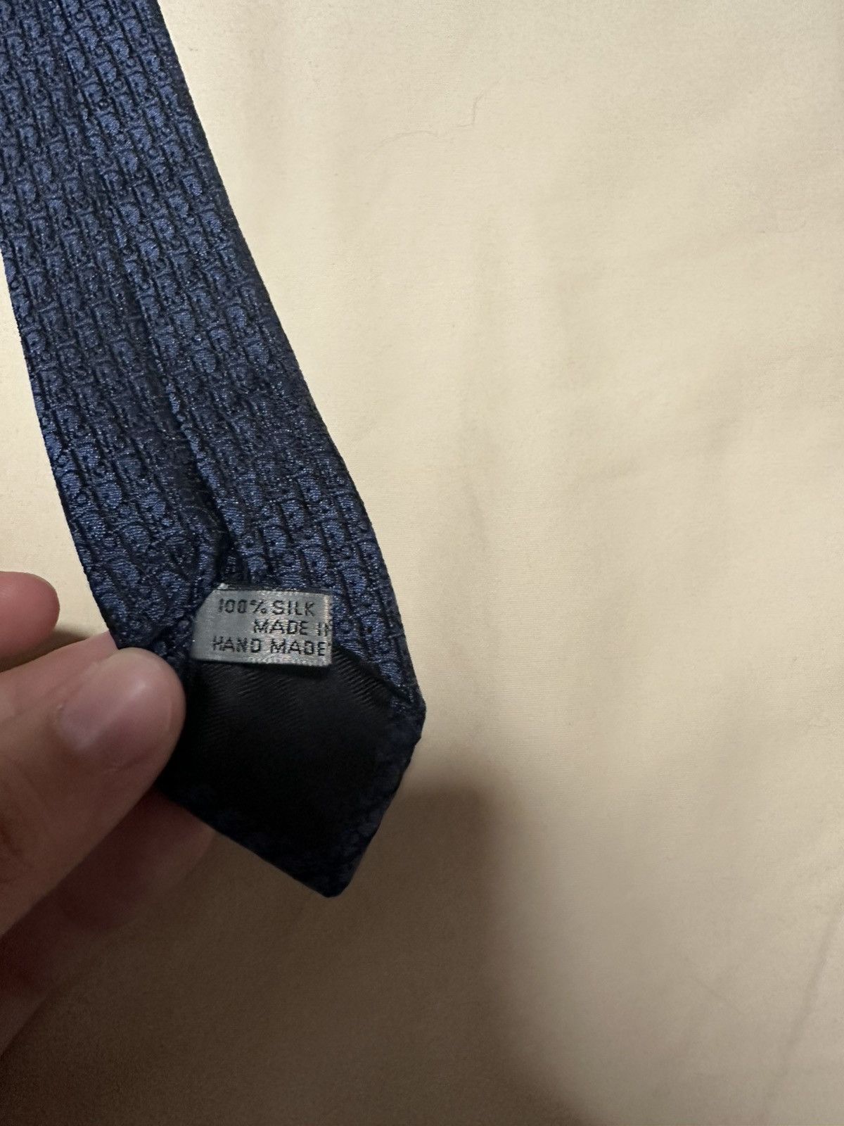 Christian Dior Monsieur Dior SS22 Silk Oblique Tie Size ONE SIZE - 2 Thumbnail