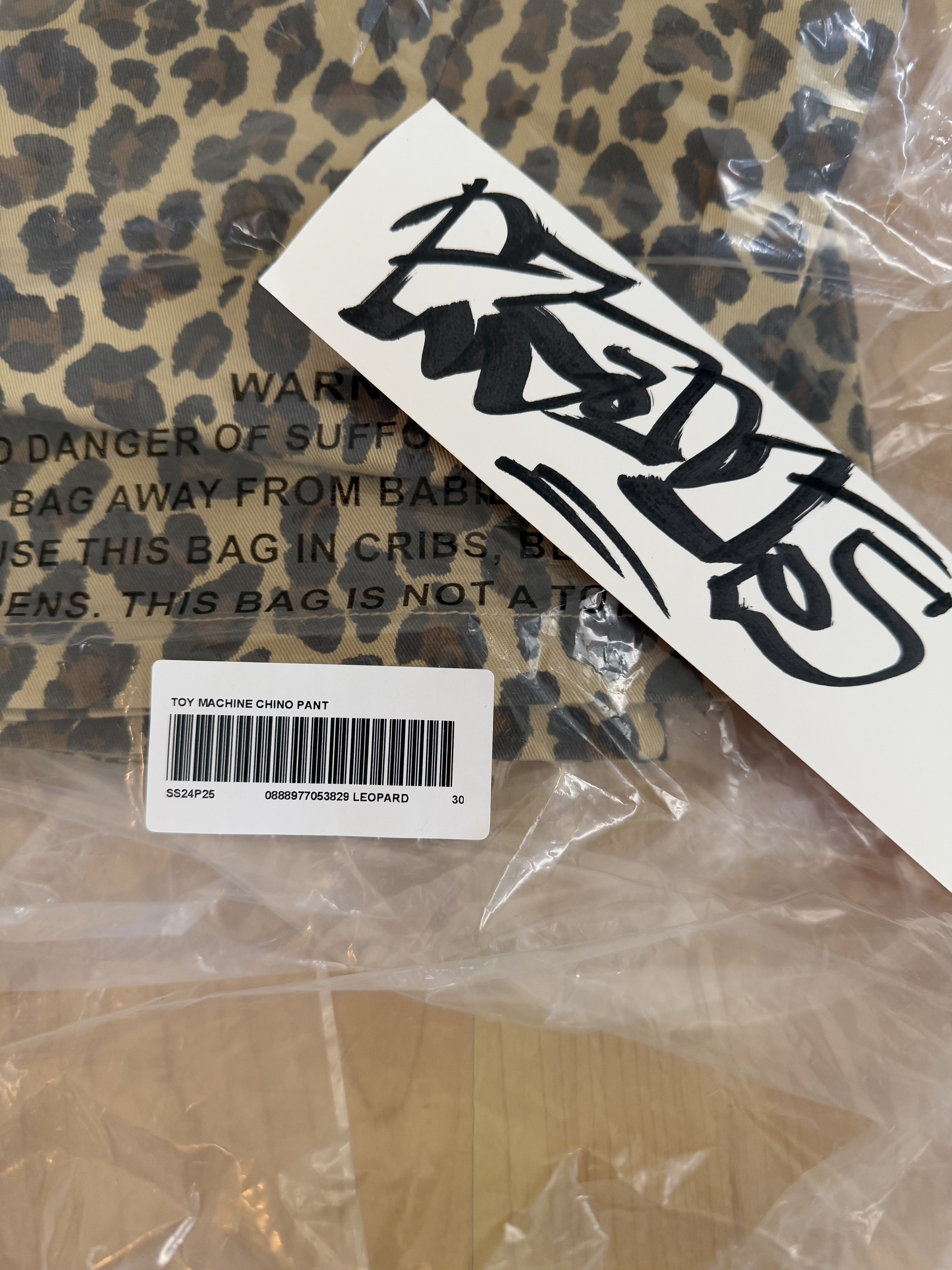 Supreme × Toy Machine Supreme Toy Machine Work Pant Leopard 30 Size US 30 / EU 46 - 2 Thumbnail