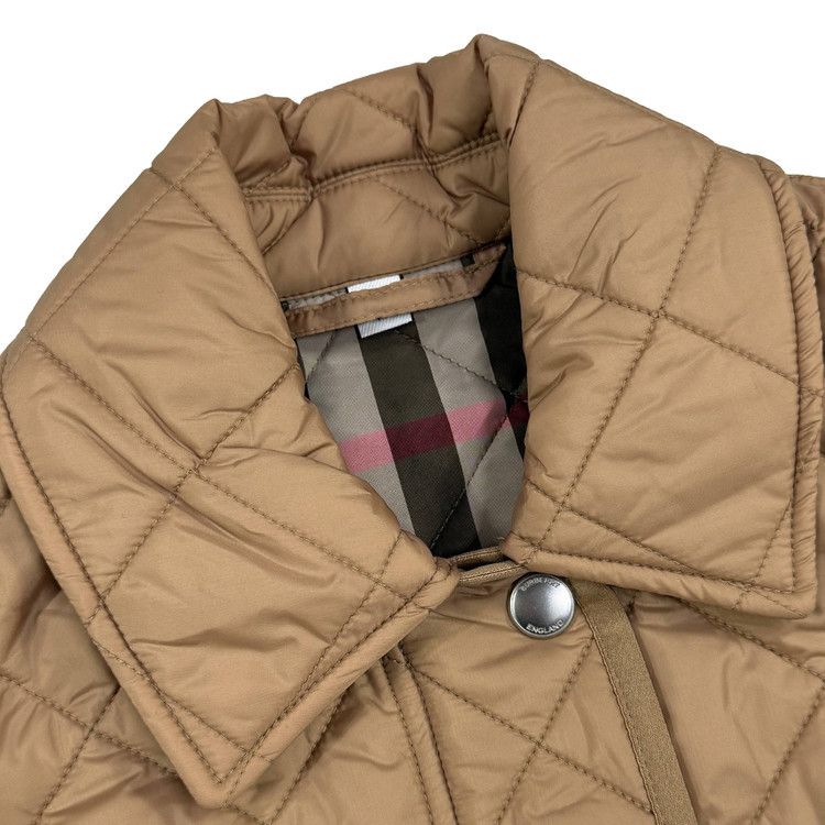 Burberry o1w1db10426 Quilted Jacket in Camel Size S / US 4 / IT 40 - 6 Thumbnail