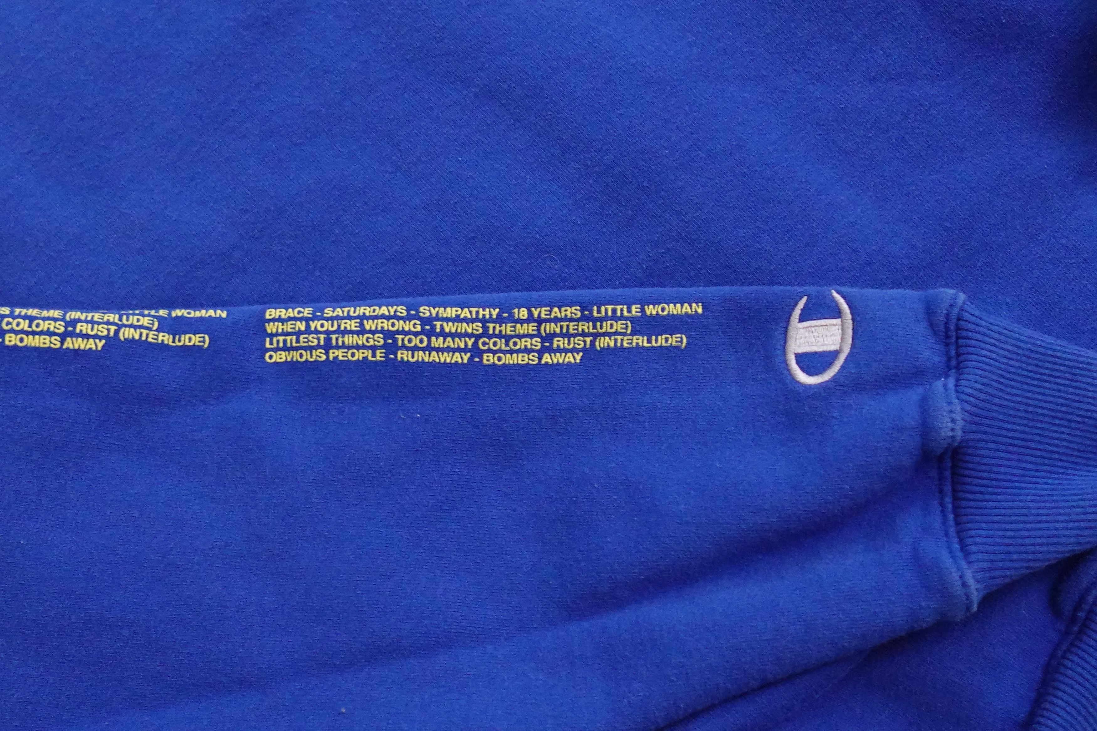 Champion Small - Twin Shadow Men's Champion Blue Sweatshirt Caer Tour Size US S / EU 44-46 / 1 - 8 Thumbnail