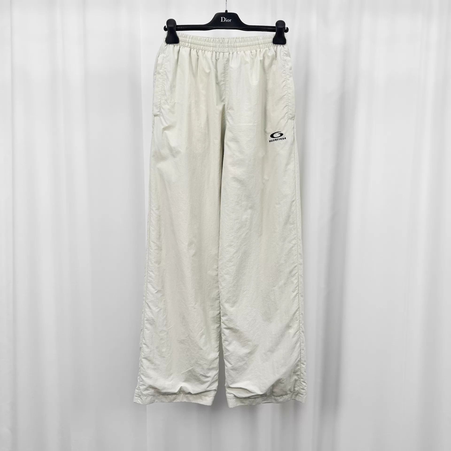 Balenciaga Balenciaga 25SS Embroidered Logo Casual Pants XS 98 New Size 25" / US 0 / IT 36 - 1 Thumbnail