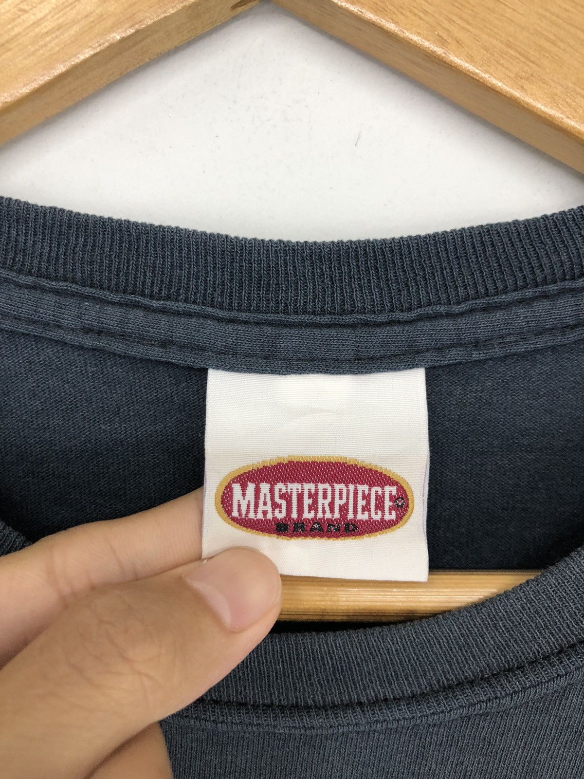 MasterPiece Vintage Masterpiece Faded Black Tshirt Size US M / EU 48-50 / 2 - 15 Thumbnail