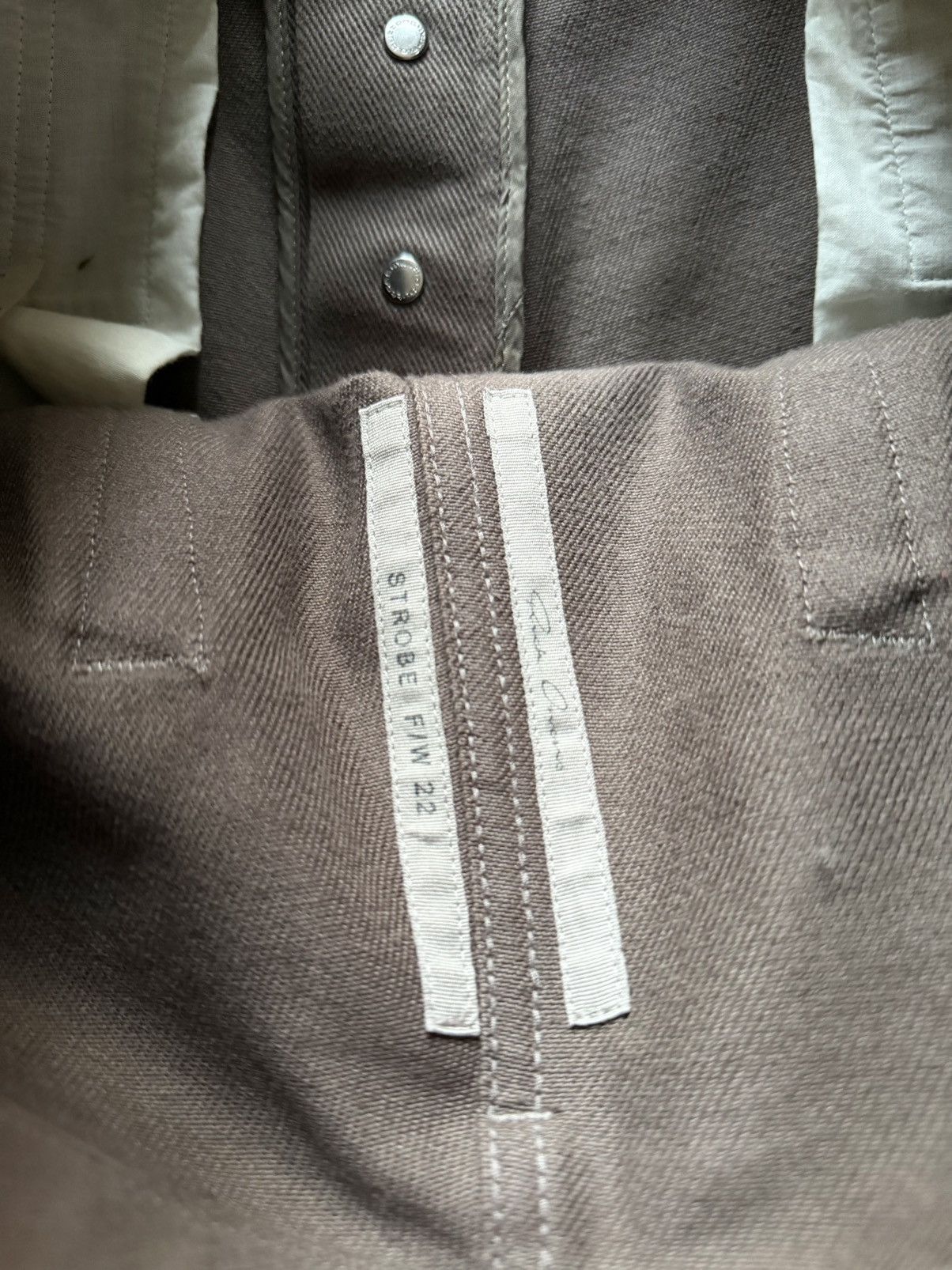 Rick Owens Rick owens fw22 jeans Size US 32 / EU 48 - 3 Thumbnail