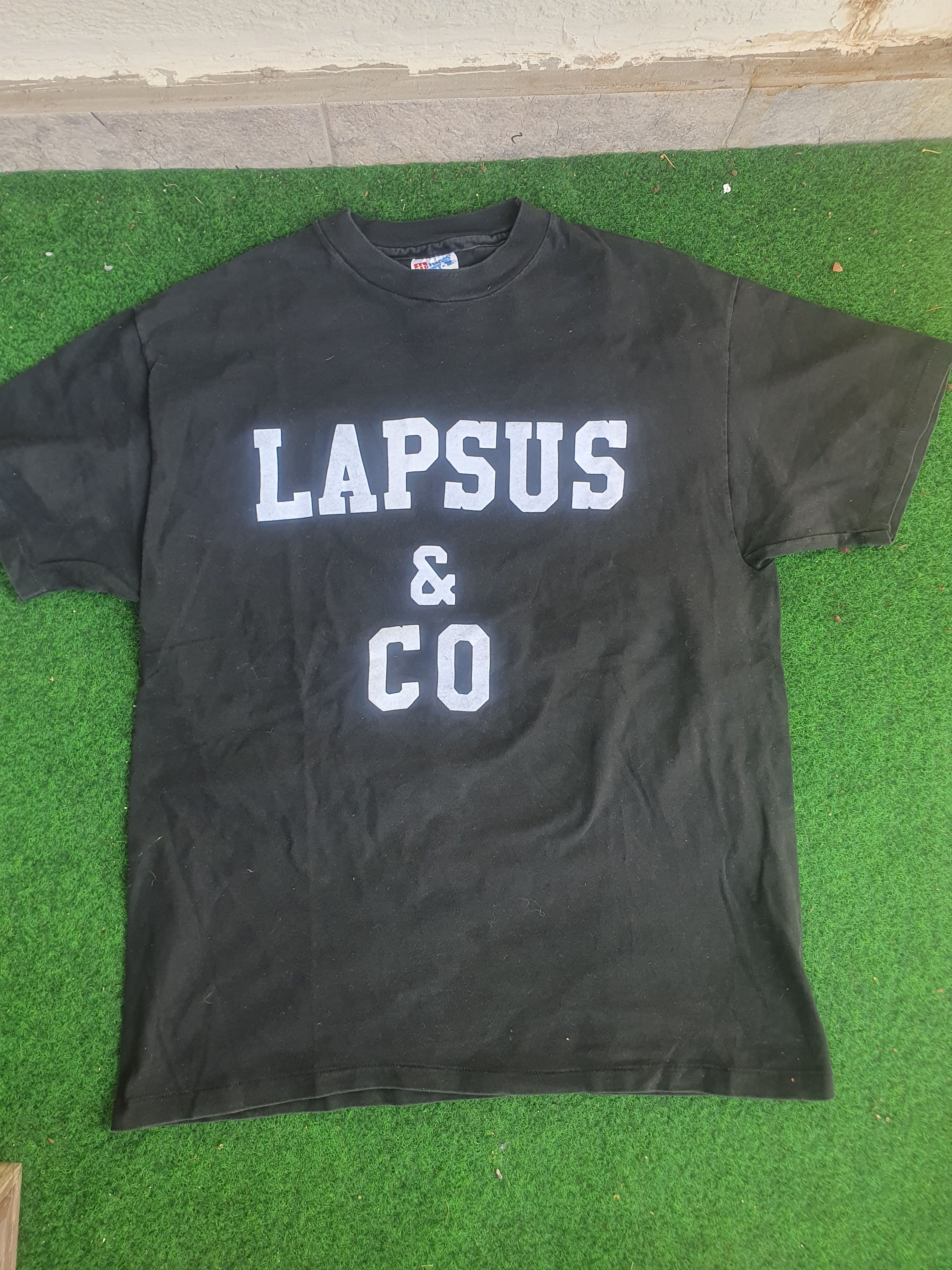 Hanes × Vintage Lapsus & Co Vintage Single Stitch Made in USA t-shirt sz L Size US L / EU 52-54 / 3 - 3 Thumbnail