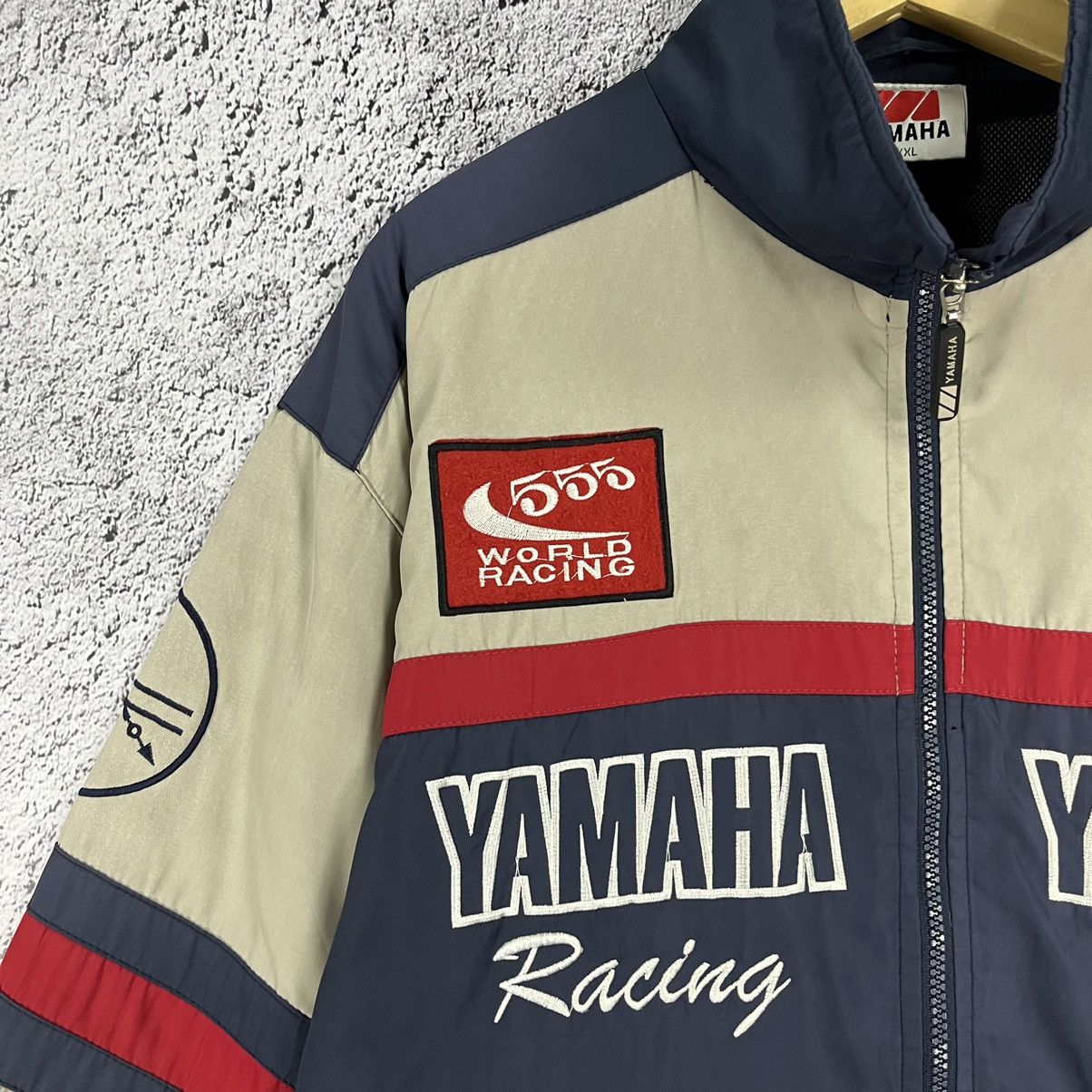 Vintage × Yamaha 💥VINTAGE💥 Yamaha 555 World Racing Sponsor Jacket Size US XXL / EU 58 / 5 - 4 Thumbnail